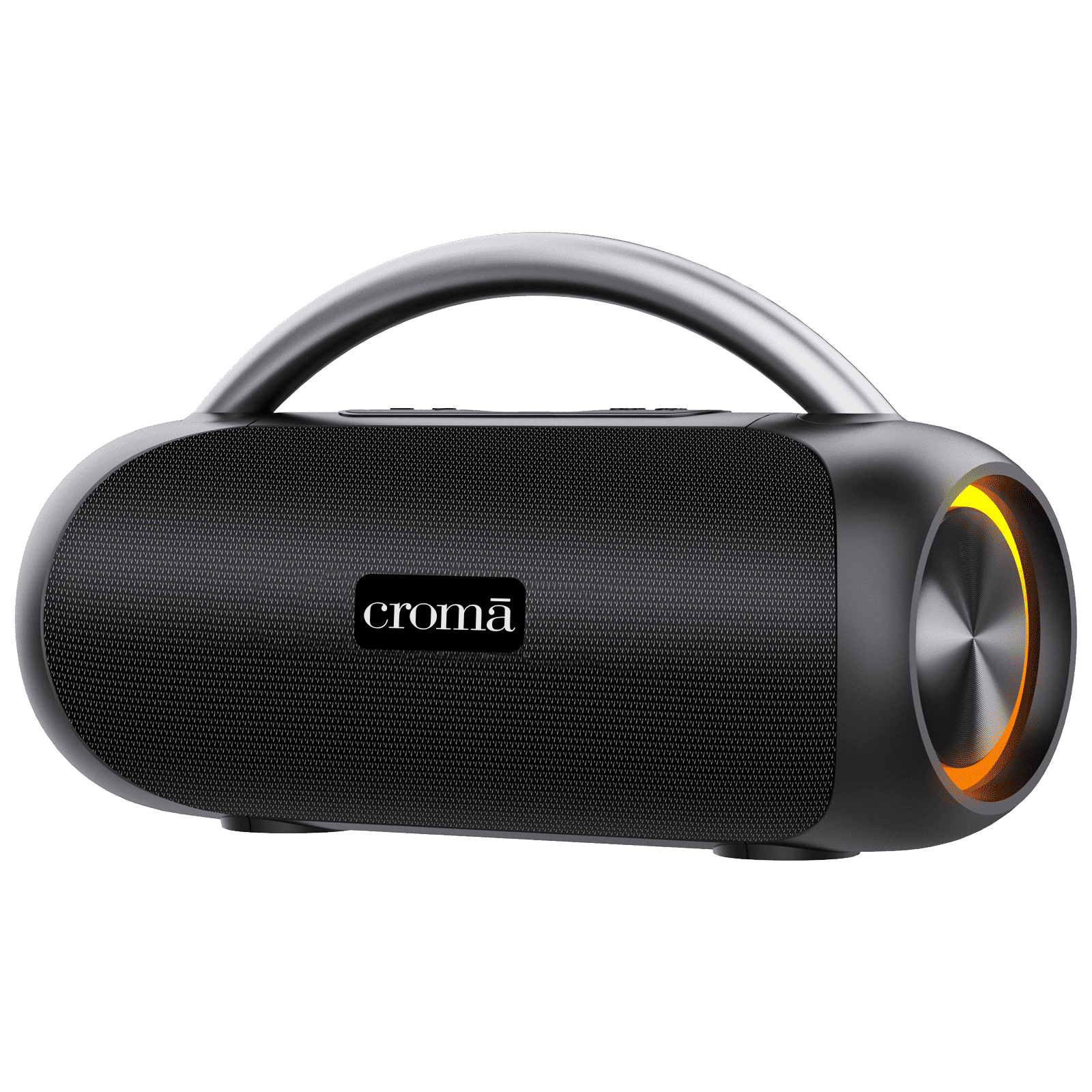 Croma 20W Portable Bluetooth Speaker (IPX5 Water Resistant, 5 Hours Playback Time, Premium Black) Croma 20W Portable Bluetooth Speaker (IPX5 Water Resistant, 5 Hours Playback Time, Premium Black)_1
