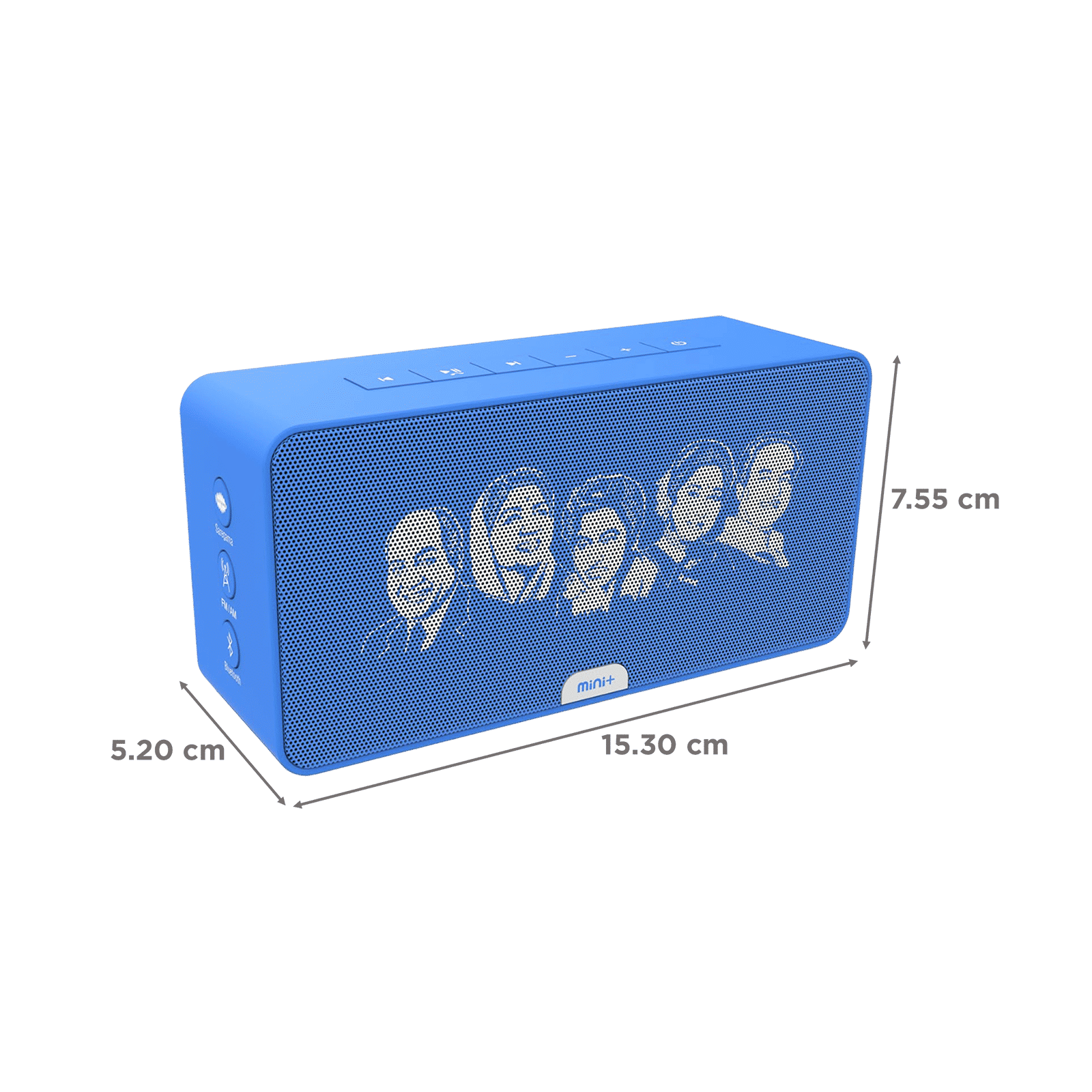 SAREGAMA Carvaan Mini Plus 10 Watts Portable Bluetooth Speaker (Handsfree Calling, SCMP130, Cobalt Blue) SAREGAMA Carvaan Mini Plus 10 Watts Portable Bluetooth Speaker (Handsfree Calling, SCMP130, Cobalt Blue)_3