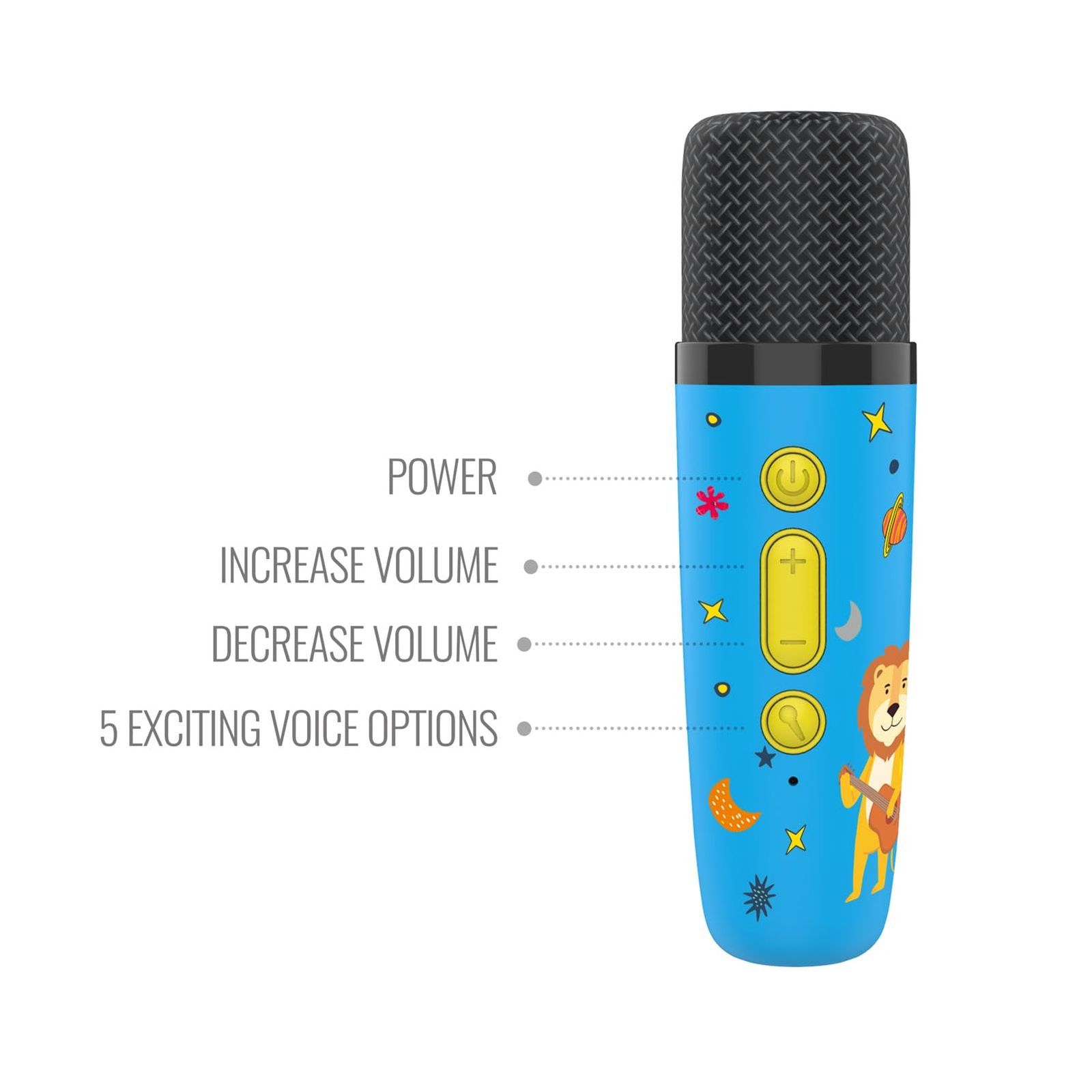 SAREGAMA Carvaan Mini Kids 5W Portable Bluetooth Speaker (300 Plus Pre Loaded Stories, Stereo Channel, Baby Yellow)_13