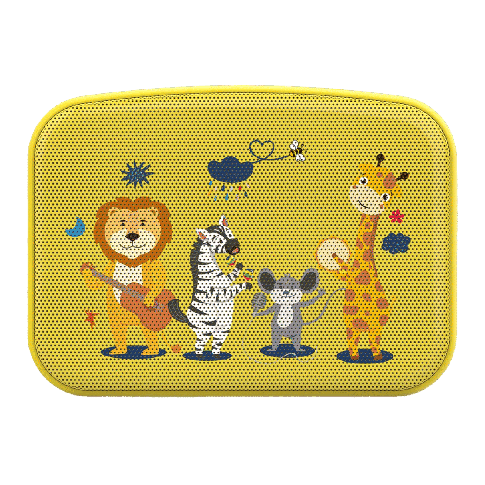 SAREGAMA Carvaan Mini Kids 5W Portable Bluetooth Speaker (300 Plus Pre Loaded Stories, Stereo Channel, Baby Yellow)_4