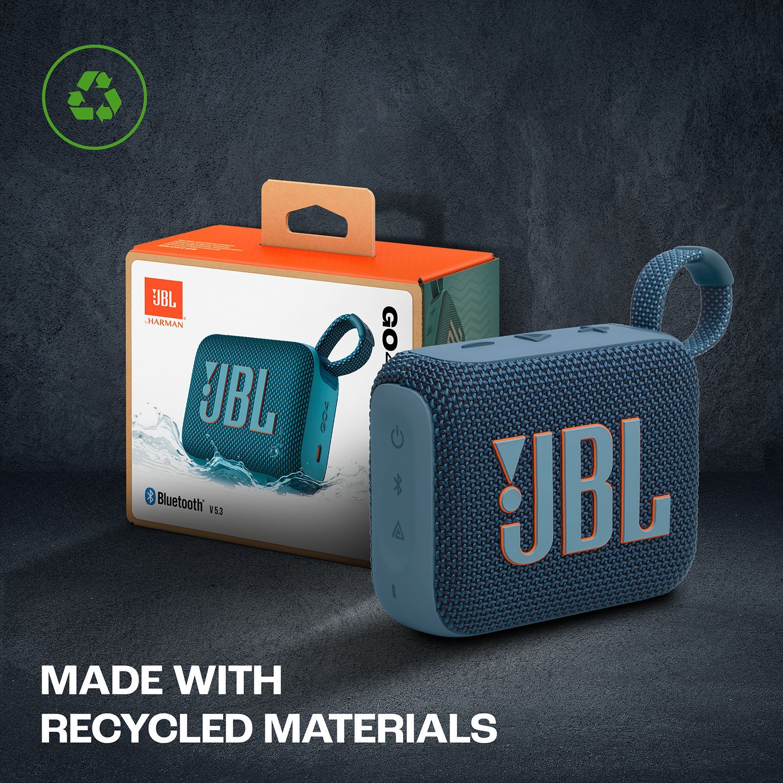 JBL Go 4 4.2W Portable Bluetooth Speaker (IP67 Waterproof, JBL Pro Sound with Punchy Bass, Stereo Channel, Blue) JBL Go 4 4.2W Portable Bluetooth Speaker (IP67 Waterproof, JBL Pro Sound with Punchy Bass, Stereo Channel, Blue)_18