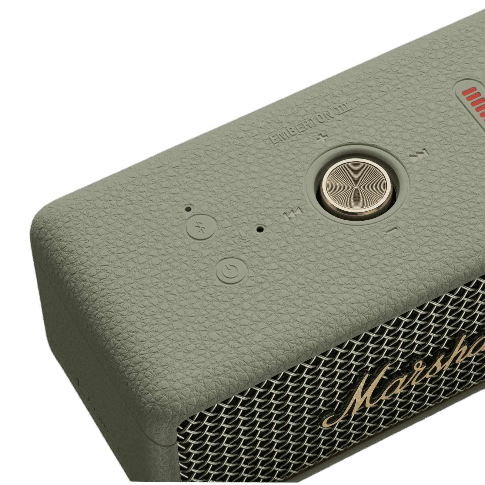 Marshall EMBERTON III 76W Bluetooth Speaker (IP67 Dust & Waterproof, 360 Degree Sound, Stereo Chanel, Sage)_5