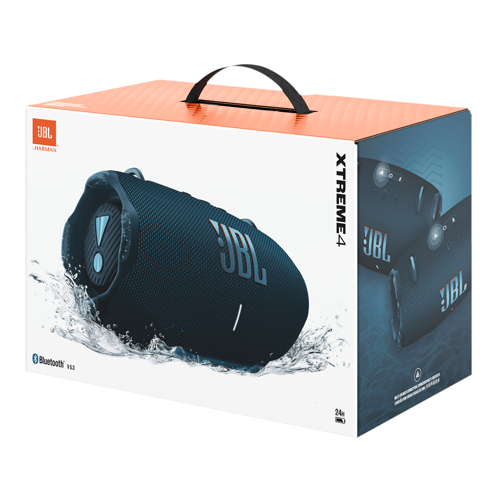 JBL Xtreme 4 100W Portable Bluetooth Speaker (IP67 Waterproof, AI Sound Boost, Blue)_13