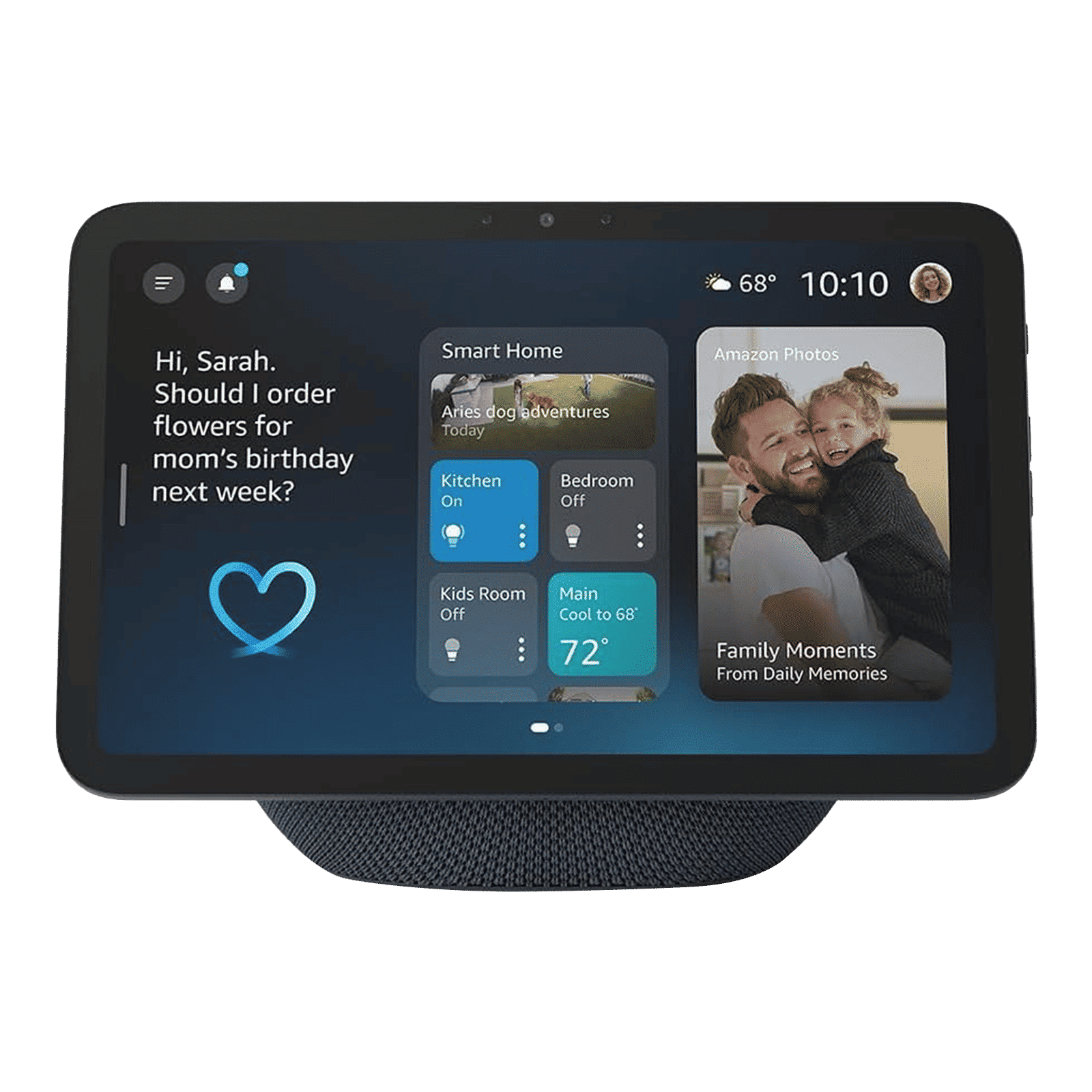 Amazon Echo Show 8 (newest model) Built-in Alexa 8.7 Inches HD Touchscreen Smart Home Device (Alexa+ Early Access, Graphite) Amazon Echo Show 8 (newest model) Built-in Alexa 8.7 Inches HD Touchscreen Smart Home Device (Alexa+ Early Access, Graphite)_1