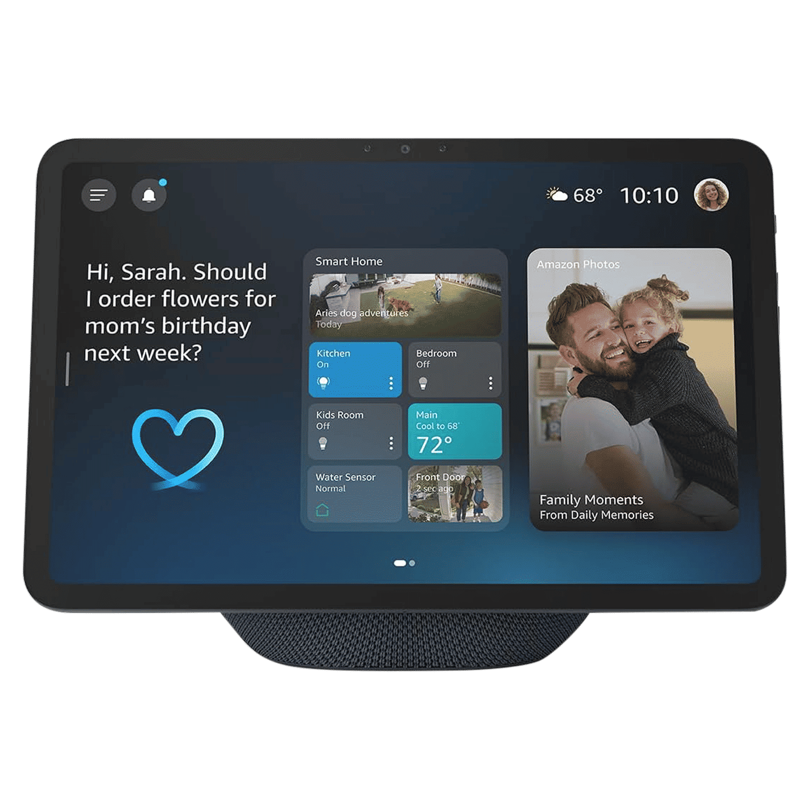Amazon Echo Show 11 (newest model) Built-in Alexa 11 Inches Full HD Touchscreen Smart Home Device (Omnisense Technology, Graphite)_1