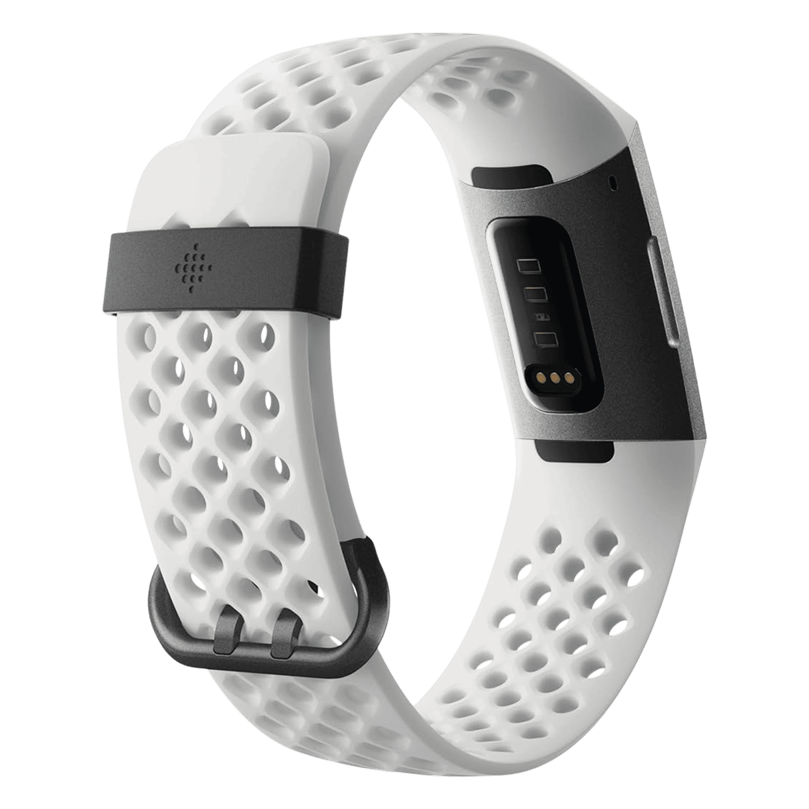 Fitbit Charge 3 Fitness Tracking Band (FB410GMWT-CJK, White and Graphite)_2