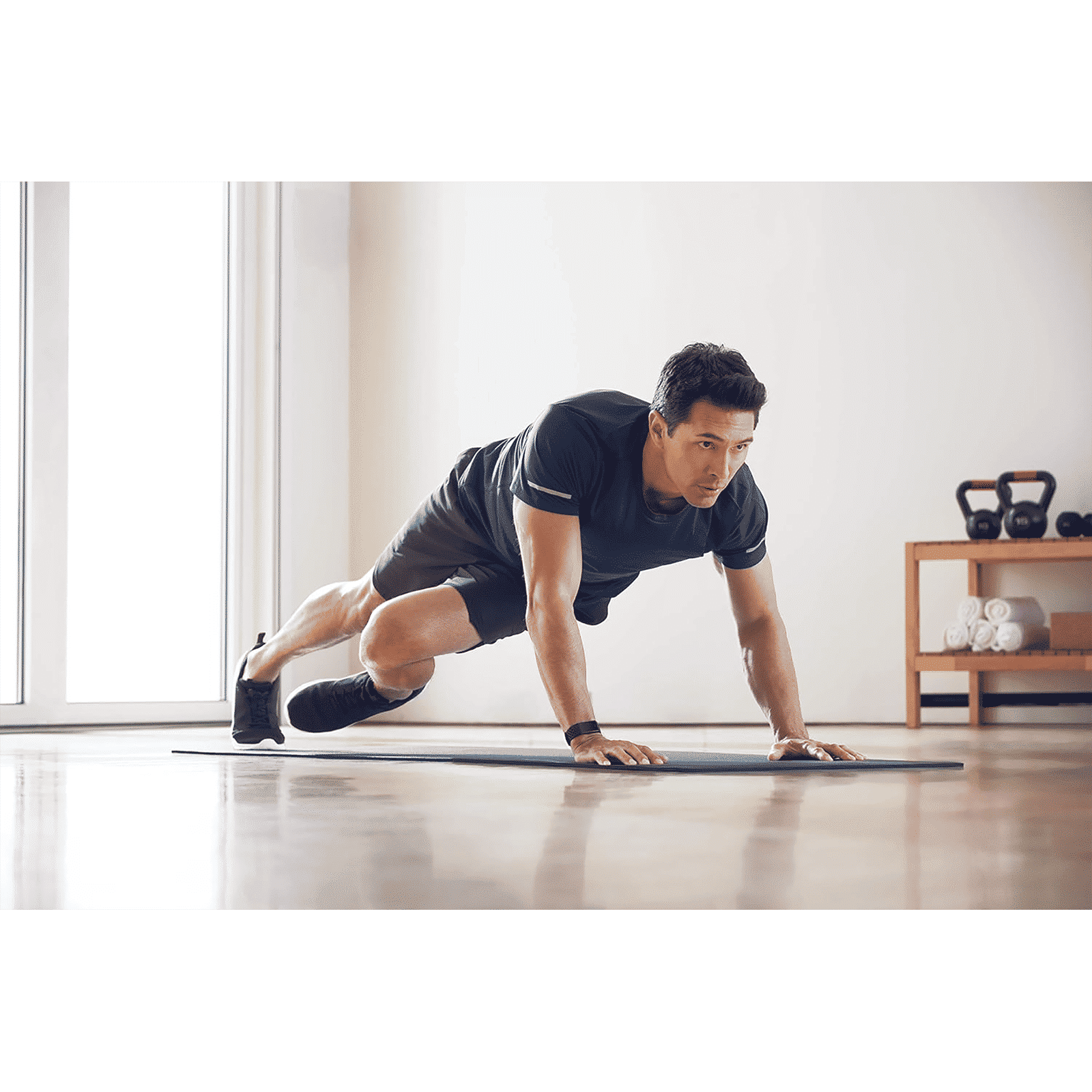 fitbit Silicone Sport Band for Charge 3 (Black)_9