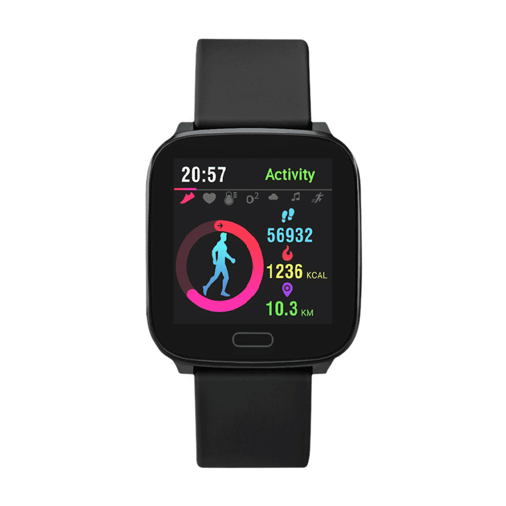 TIMEX iConnect Active Smartwatch with Activity Tracker (37mm Digital Display, IP68 Water Resistant, Black Strap) TIMEX iConnect Active Smartwatch with Activity Tracker (37mm Digital Display, IP68 Water Resistant, Black Strap)_1