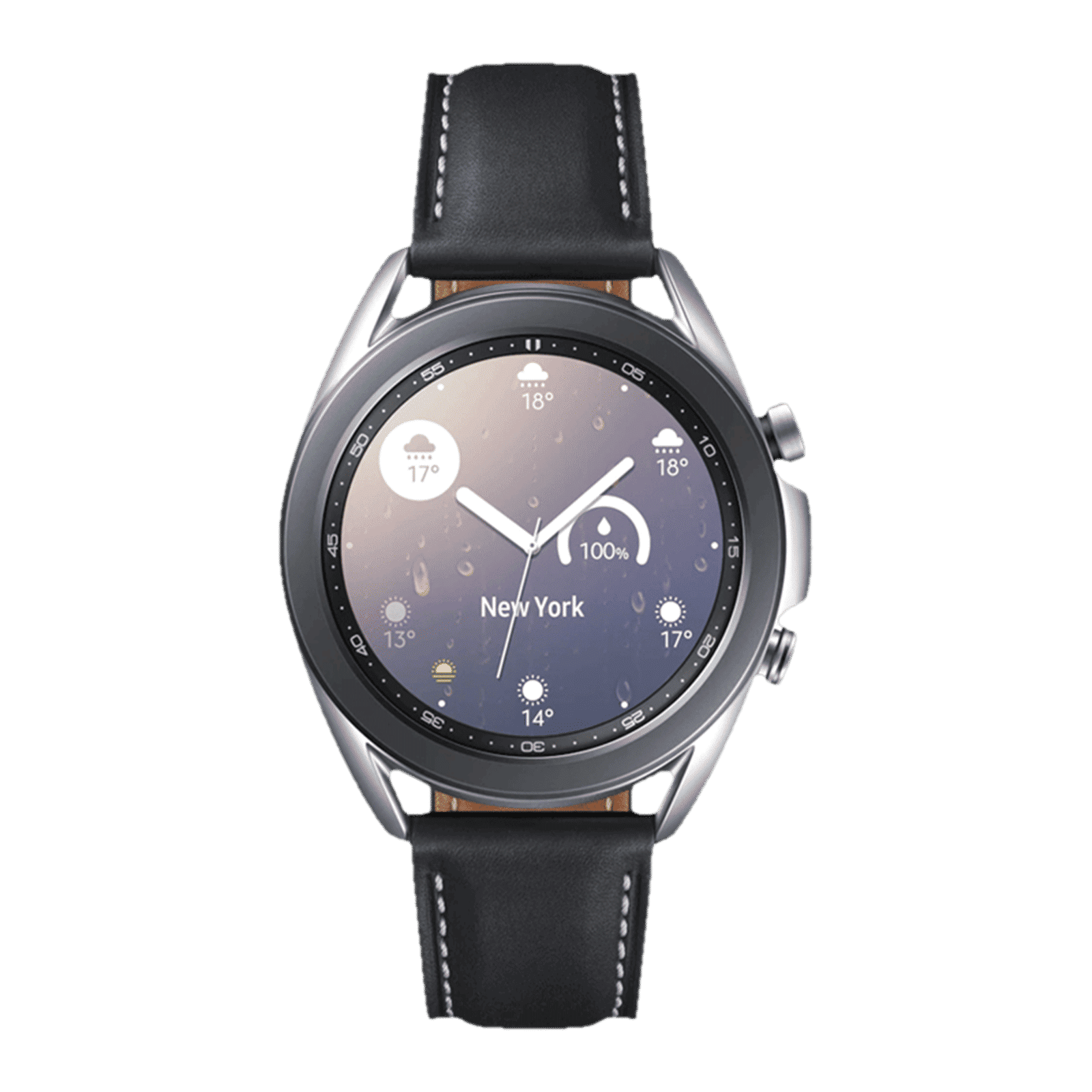 SAMSUNG Galaxy Watch3 GPS+Wi-Fi+Bluetooth Tizen OS Smartwatch (41mm Super AMOLED Display, Water Resistant, Black Strap) SAMSUNG Galaxy Watch3 GPS+Wi-Fi+Bluetooth Tizen OS Smartwatch (41mm Super AMOLED Display, Water Resistant, Black Strap)_1