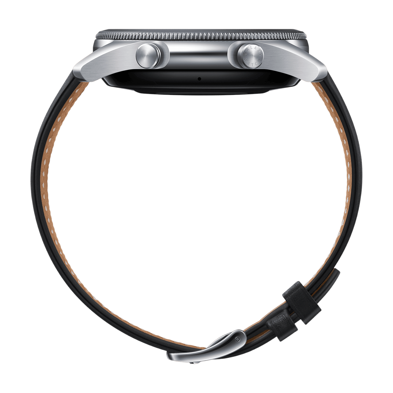 SAMSUNG Galaxy Watch3 GPS+Wi-Fi+Bluetooth Tizen OS Smartwatch (45mm Super AMOLED Display, Water Resistant, Black Strap)_5