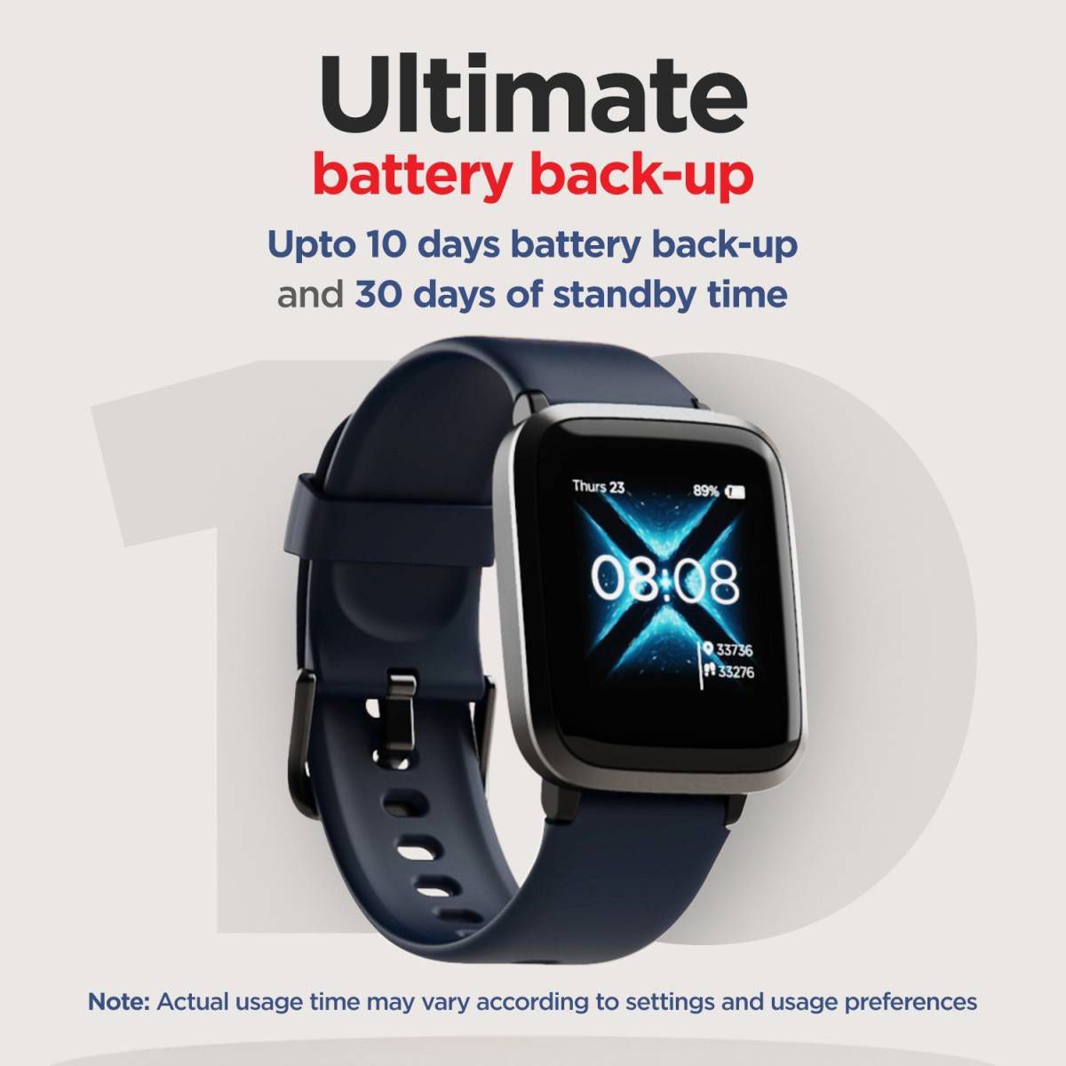 boAt Storm RTL Smartwatch with Activity Tracker (33mm 2.5D Curved Display, 5ATM Water Resistant, Blue Strap)_8