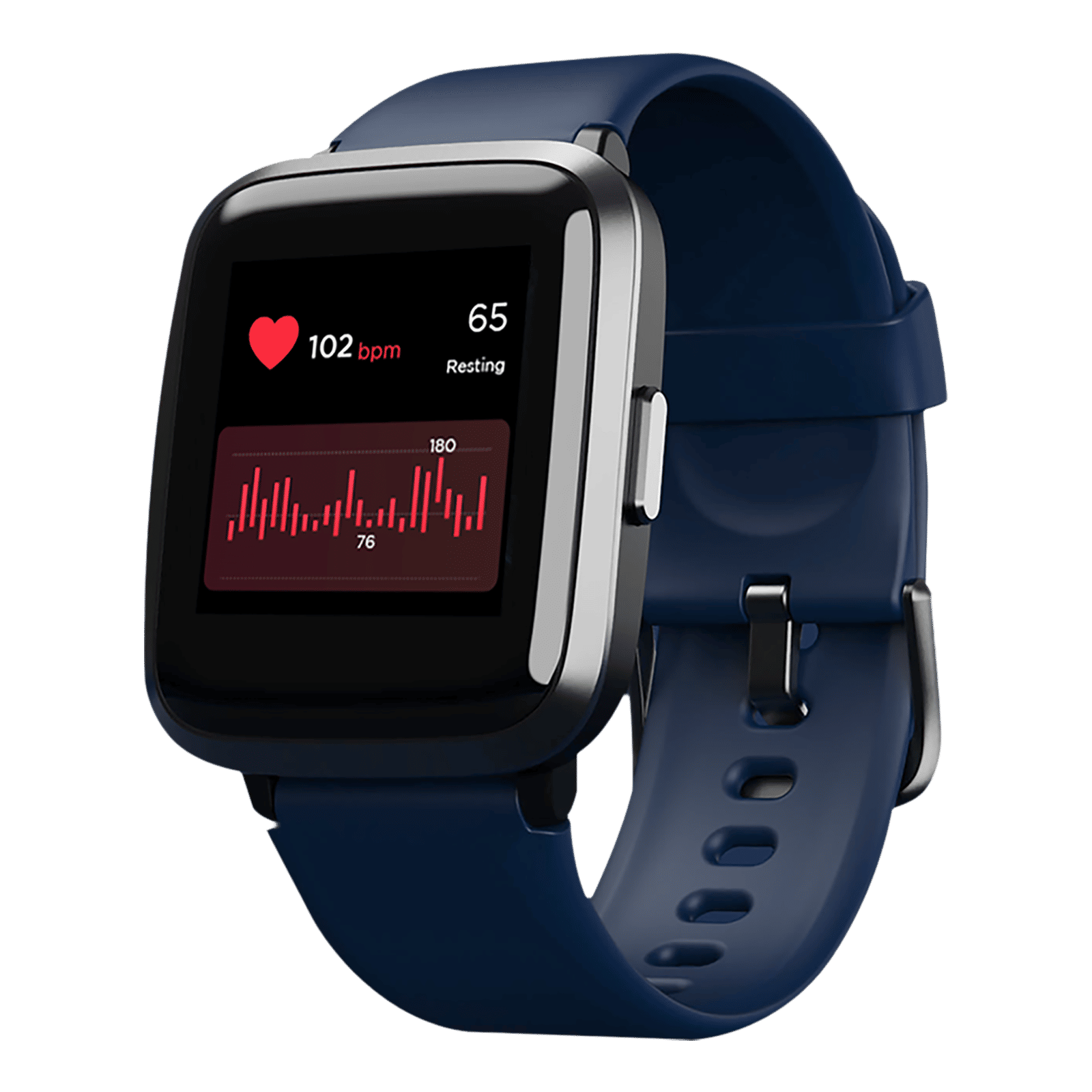 boAt Storm RTL Smartwatch with Activity Tracker (33mm 2.5D Curved Display, 5ATM Water Resistant, Blue Strap)_4