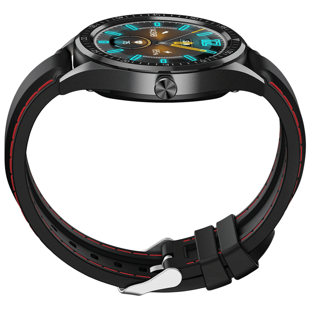 CROSSBEATS Trak Smartwatch with GPS (35mm IPS FHD Display, IP68 Waterproof, Black Strap)_8