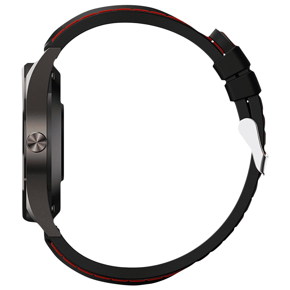 CROSSBEATS Trak Smartwatch with GPS (35mm IPS FHD Display, IP68 Waterproof, Black Strap)_5