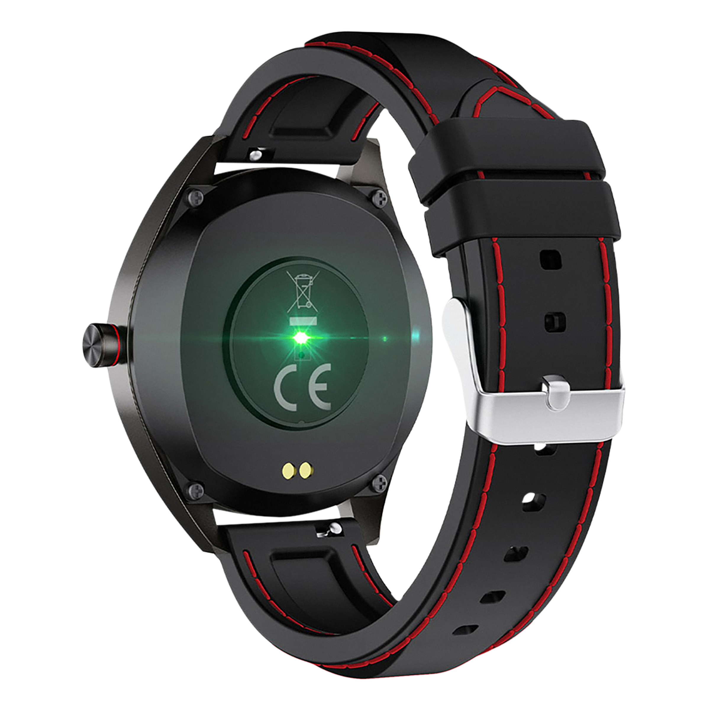 CROSSBEATS Trak Smartwatch with GPS (35mm IPS FHD Display, IP68 Waterproof, Black Strap)_7