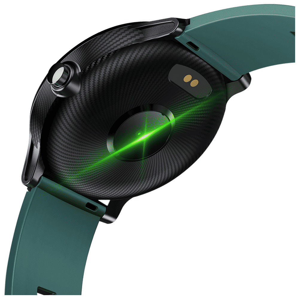 CROSSBEATS Ace Smartwatch with GPS (33mm LCD Display, IP68 Waterproof, Black Sea Green Strap) CROSSBEATS Ace Smartwatch with GPS (33mm LCD Display, IP68 Waterproof, Black Sea Green Strap)_5