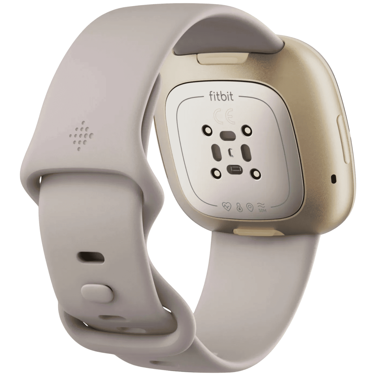 fitbit Sense Smartwatch with Bluetooth Calling (40mm AMOLED Display, 50 Meter Water Resistant, Lunar White Strap) fitbit Sense Smartwatch with Bluetooth Calling (40mm AMOLED Display, 50 Meter Water Resistant, Lunar White Strap)_6