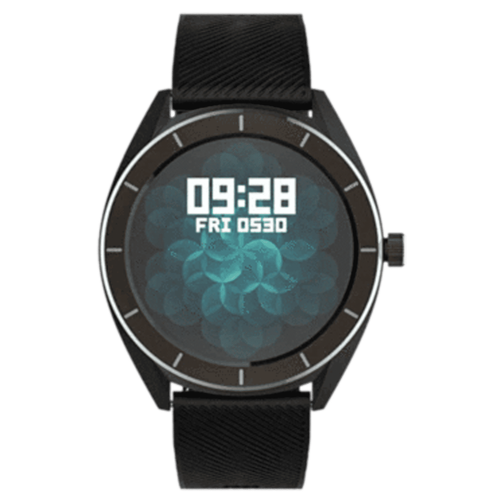 noise NoiseFit Endure Smart Watch with 9 Sports Modes (32.5mm TFT LCD Display, IP68 Water Resistant, Charcoal Black Strap)_1