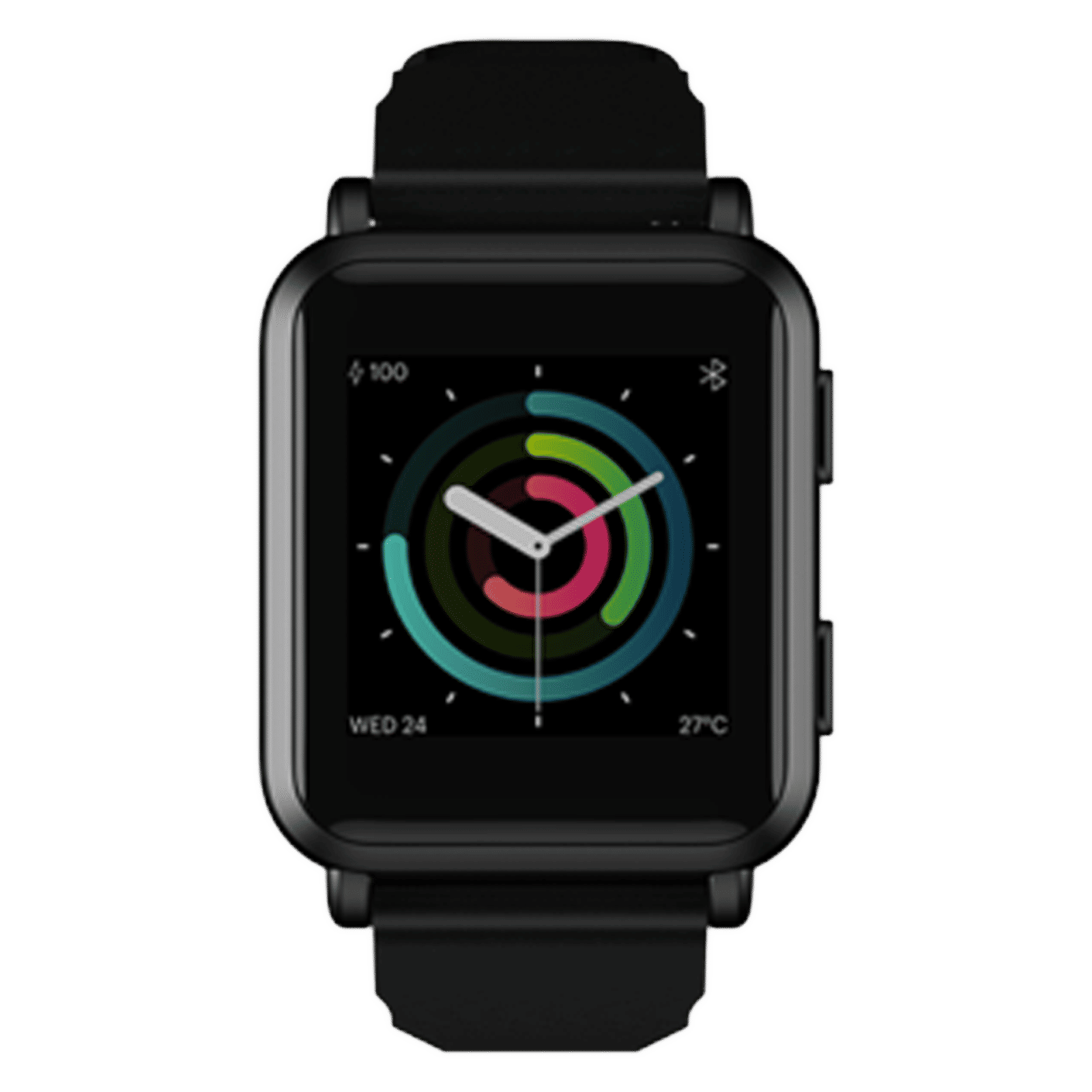 noise ColorFit Nav Smart Watch with 3D Motion Tracking (35.56mm TFT LCD Display, IP68 Water Resistant, Stealth Black Strap)_1