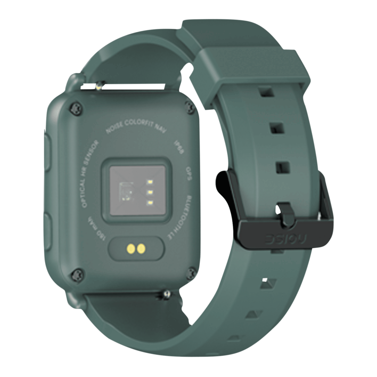 noise ColorFit Nav Smartwatch with Activity Tracker (35.56mm LCD Display, IP68 Water Resistant, Camo Green Strap)_6