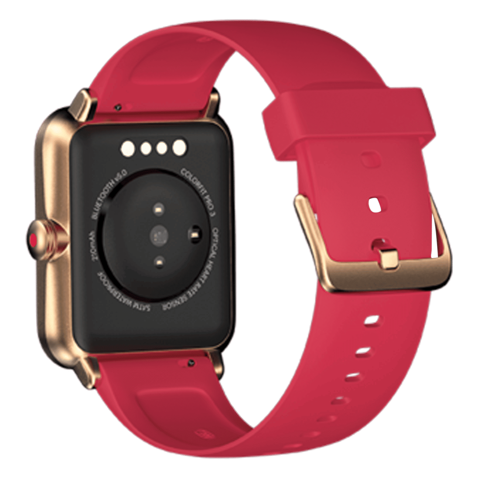 noise ColorFit Pro 3 Smartwatch with Activity Tracker (39.37mm TFT LCD Display, 5ATM Water Resistant, Rose Red Strap)_6