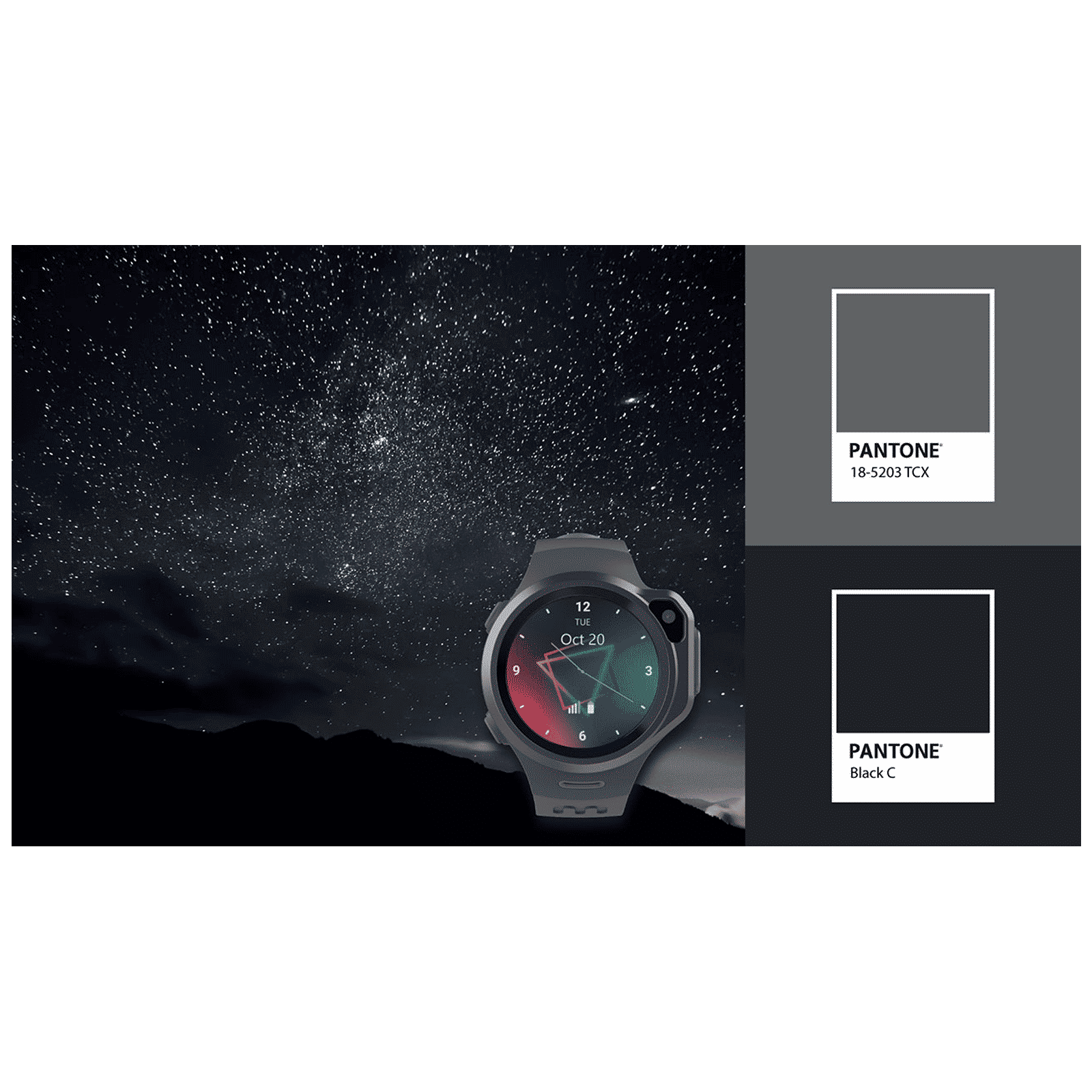 WATCHOUT Next-Gen Smartwatch with GPS (33.02mm Display, Water Resistant, Space Grey Strap)_8