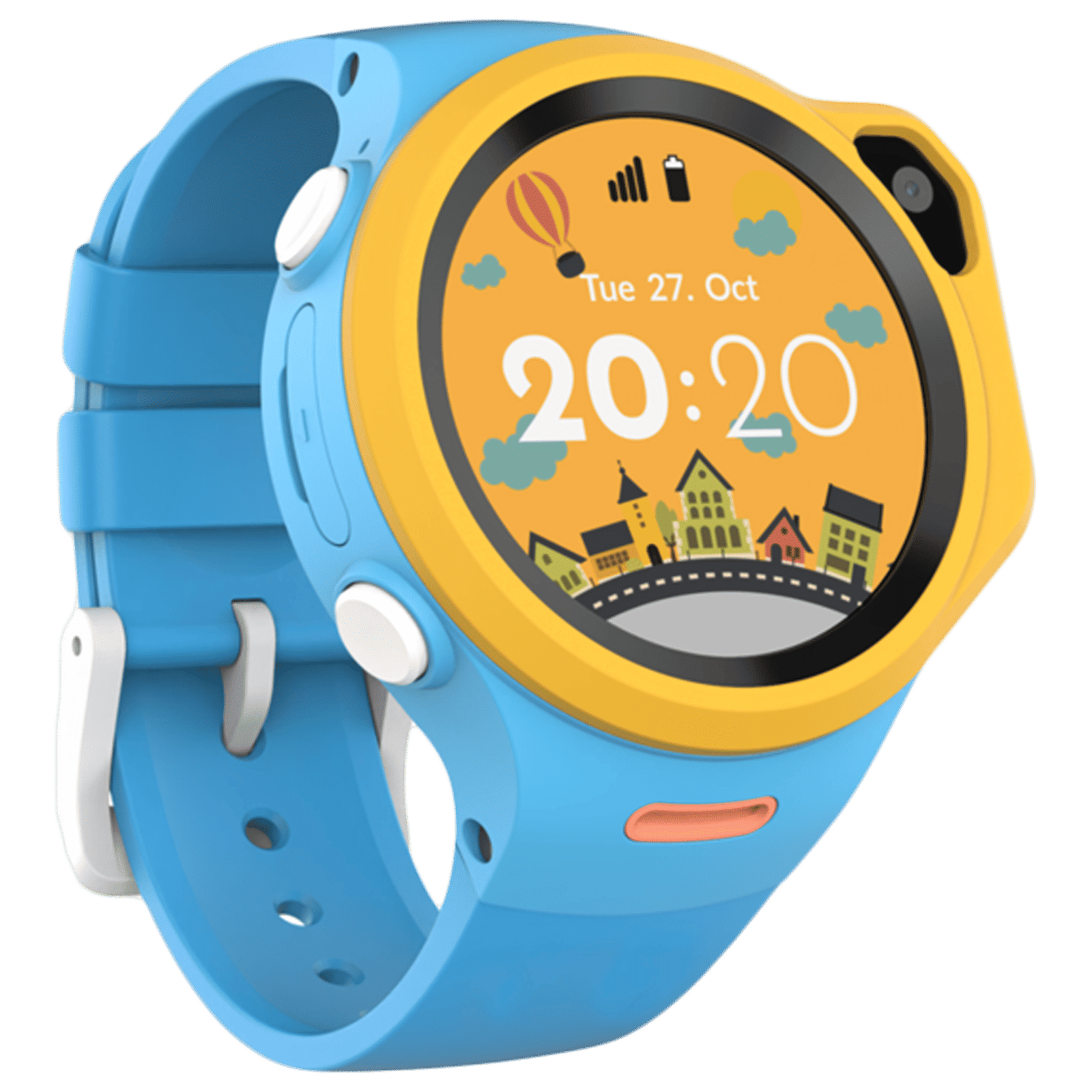 WATCHOUT Next-Gen Smartwatch with GPS (33.02mm Display, Water Resistant, Macaw Blue Strap)_12