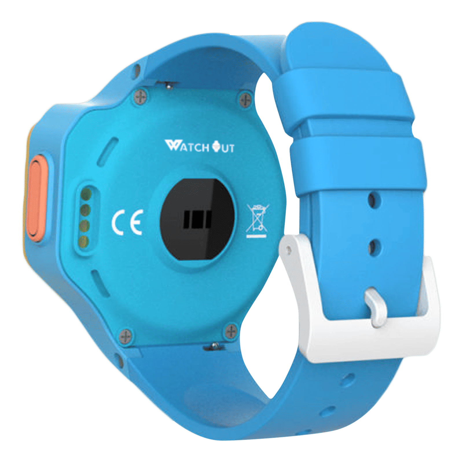 WATCHOUT Next-Gen Smartwatch with GPS (33.02mm Display, Water Resistant, Macaw Blue Strap)_5