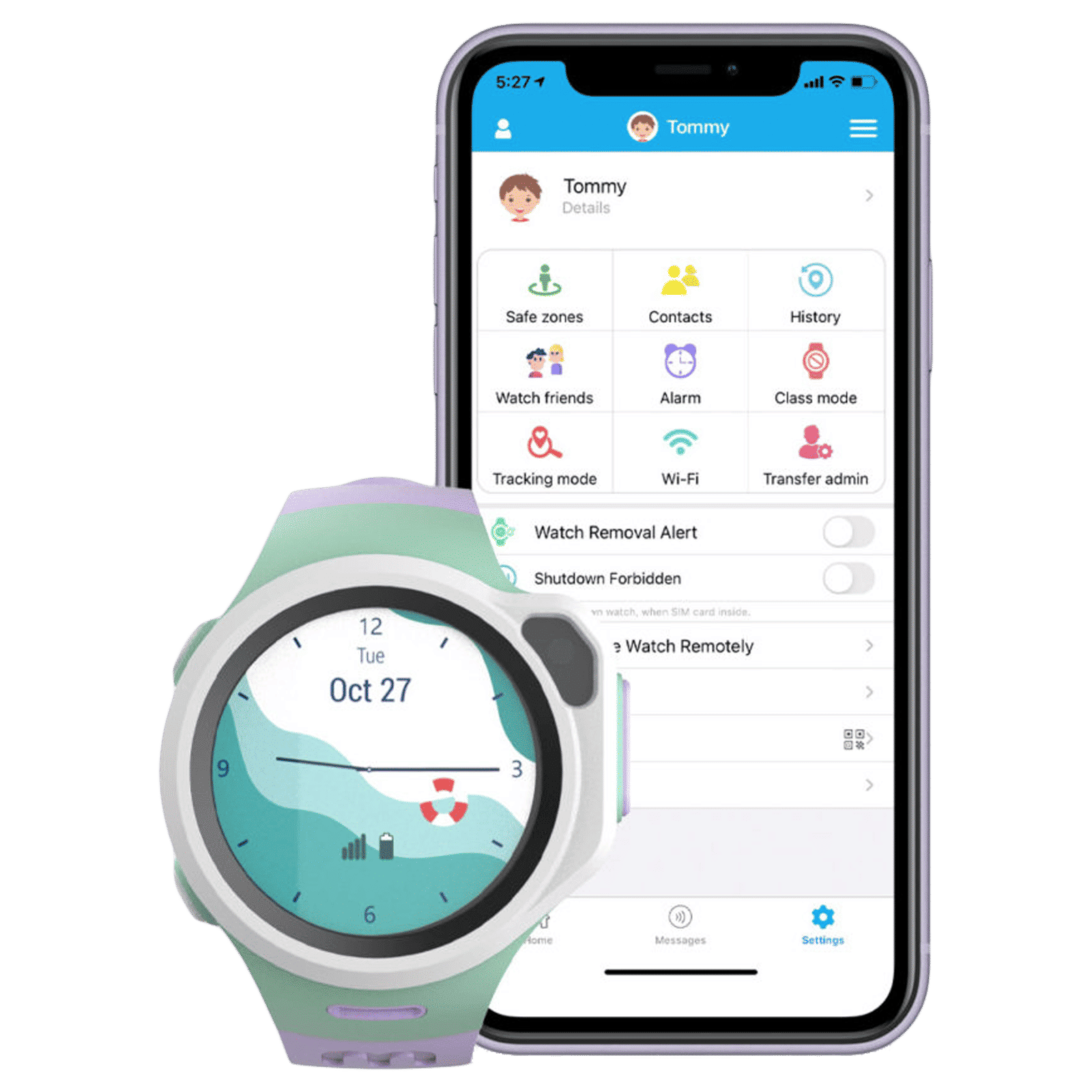 WATCHOUT Next-Gen Smartwatch with GPS (33.02mm Display, Water Resistant, Lavender Purple Strap)_8