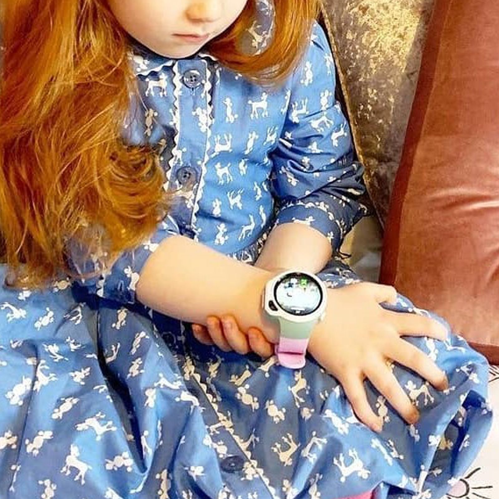 WATCHOUT Next-Gen Smartwatch with GPS (33.02mm Display, Water Resistant, Lavender Purple Strap)_6