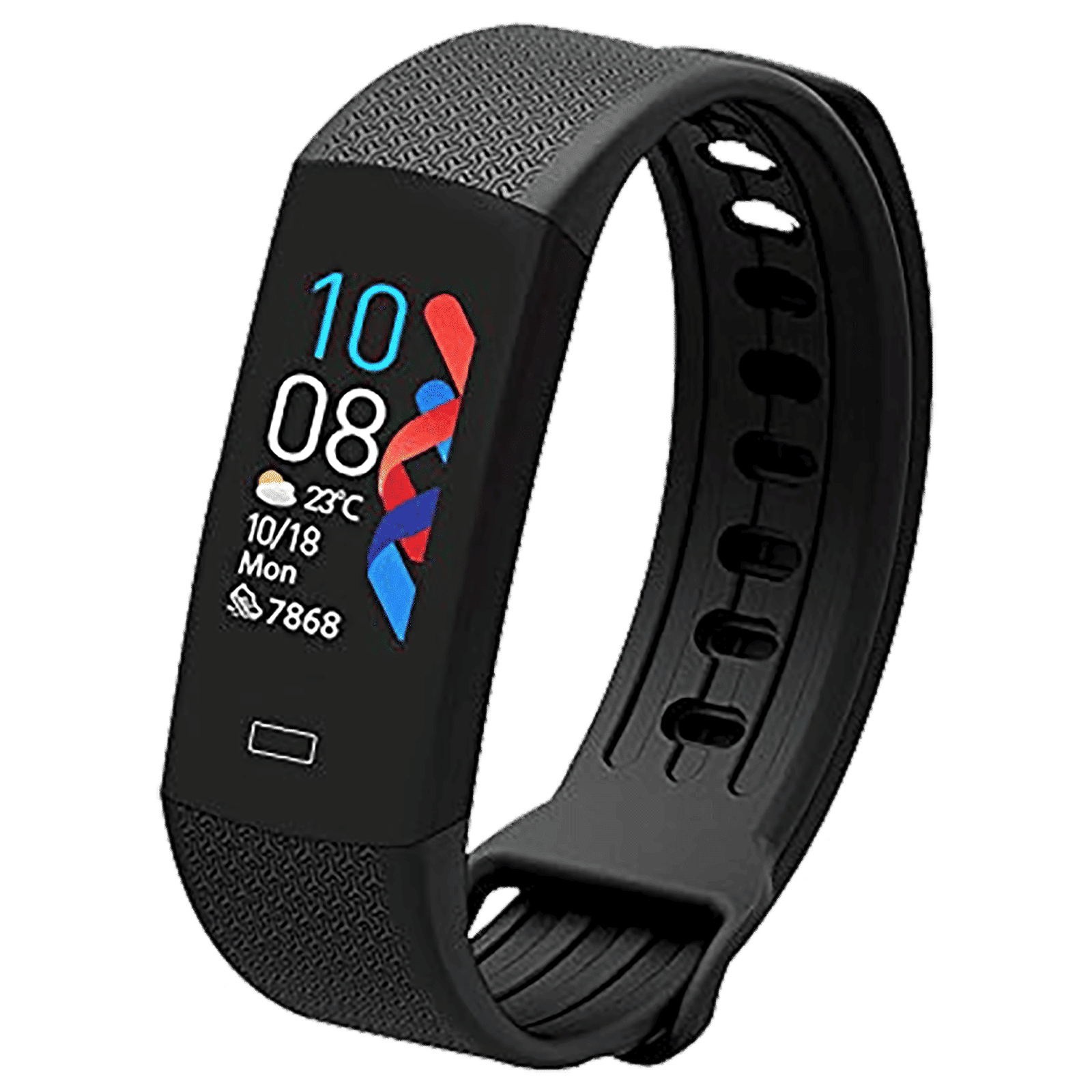 iGear iG-C6T Smart Band with Body Temperature (1.1 Inch Touchscreen TFT-LCD Display, IP67 Water Resistant, Black Strap)_5
