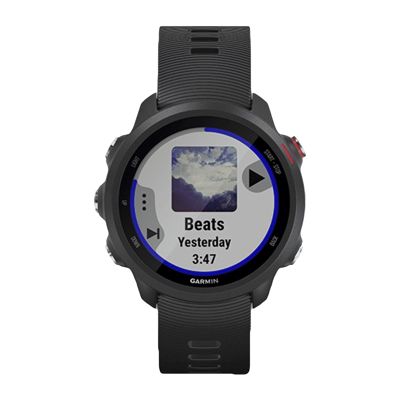 GARMIN Forerunner 245 Music Smartwatch with Activity Tracker (30.4mm with MIP Display, Water Resistant, Black Strap) GARMIN Forerunner 245 Music Smartwatch with Activity Tracker (30.4mm with MIP Display, Water Resistant, Black Strap)_1