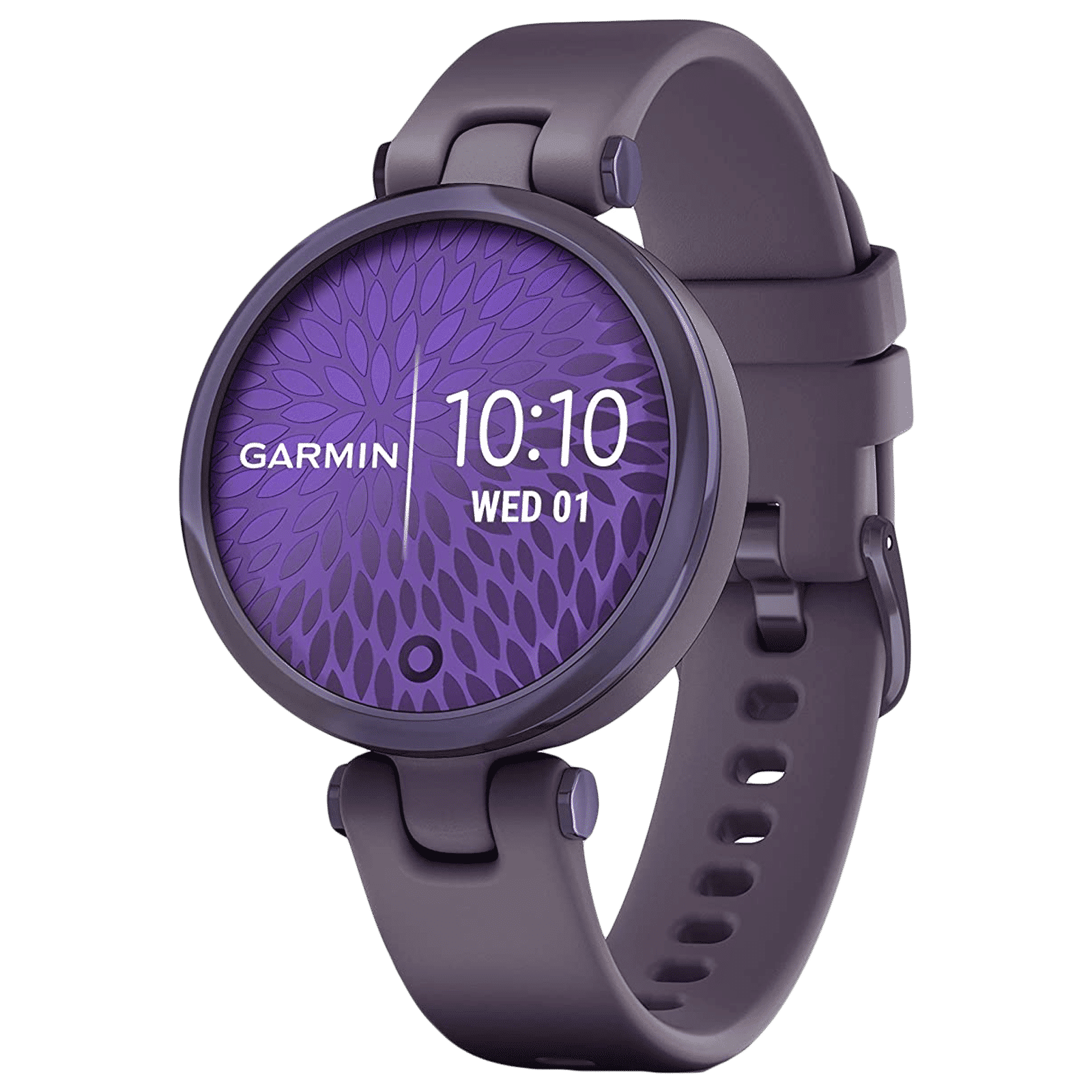 GARMIN Lily Smartwatch with Activity Tracker (25.4mm with MIP Display, Water Resistant, Midnight Orchid Strap)_4
