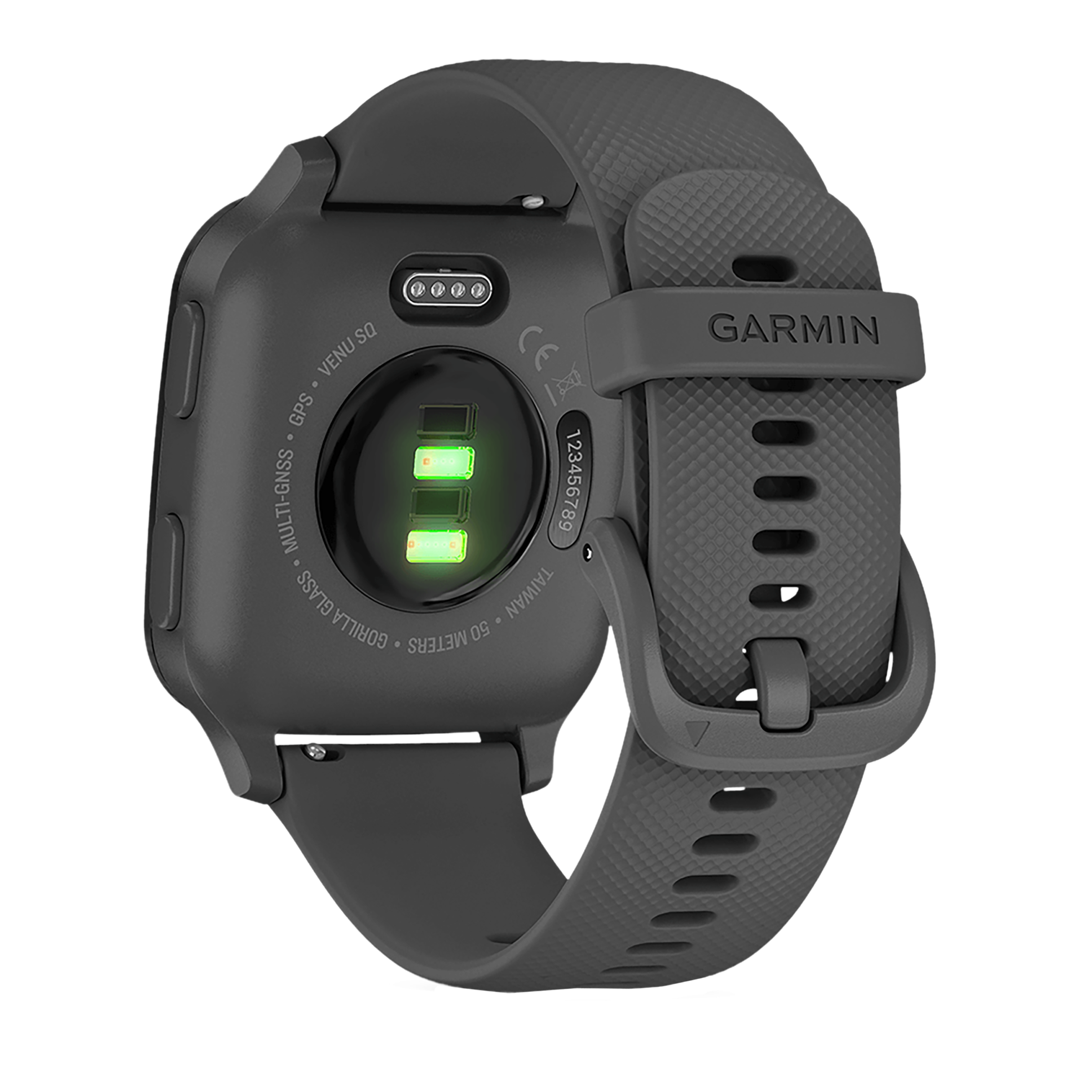 GARMIN Venu Sq Music Edition Smartwatch with Activity Tracker (33.1mm with MIP Display, Water Resistant, Black & Slate Strap)_5