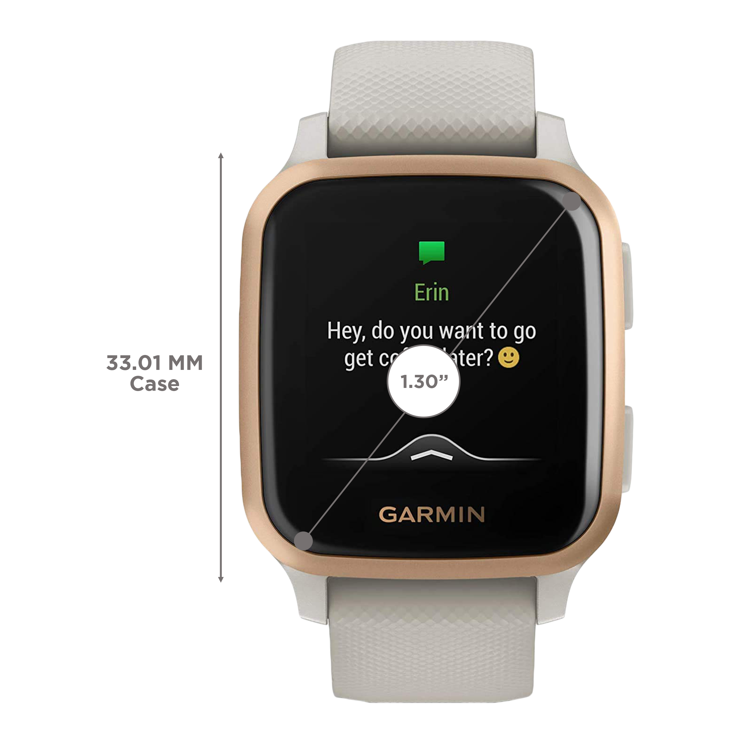 GARMIN Venu Sq Music Edition Smartwatch with Activity Tracker (33.1mm with MIP Display, Water Resistant, Light Sand Strap) GARMIN Venu Sq Music Edition Smartwatch with Activity Tracker (33.1mm with MIP Display, Water Resistant, Light Sand Strap)_3