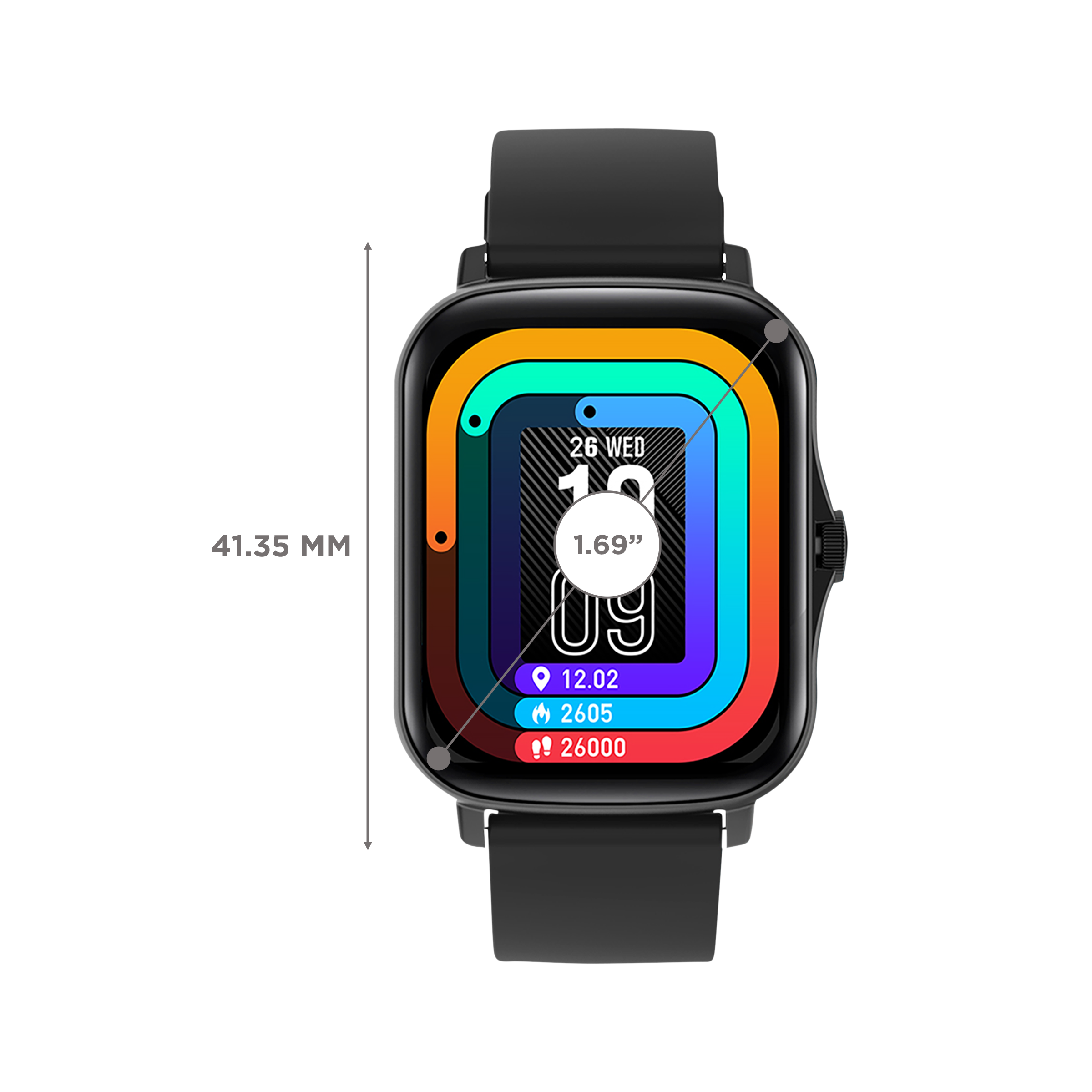 FIRE-BOLTT Beast Smartwatch with Fitness & Health Tracking (42.9mm HD Display, IP67 Water Resistant, Black) FIRE-BOLTT Beast Smartwatch with Fitness & Health Tracking (42.9mm HD Display, IP67 Water Resistant, Black)_3