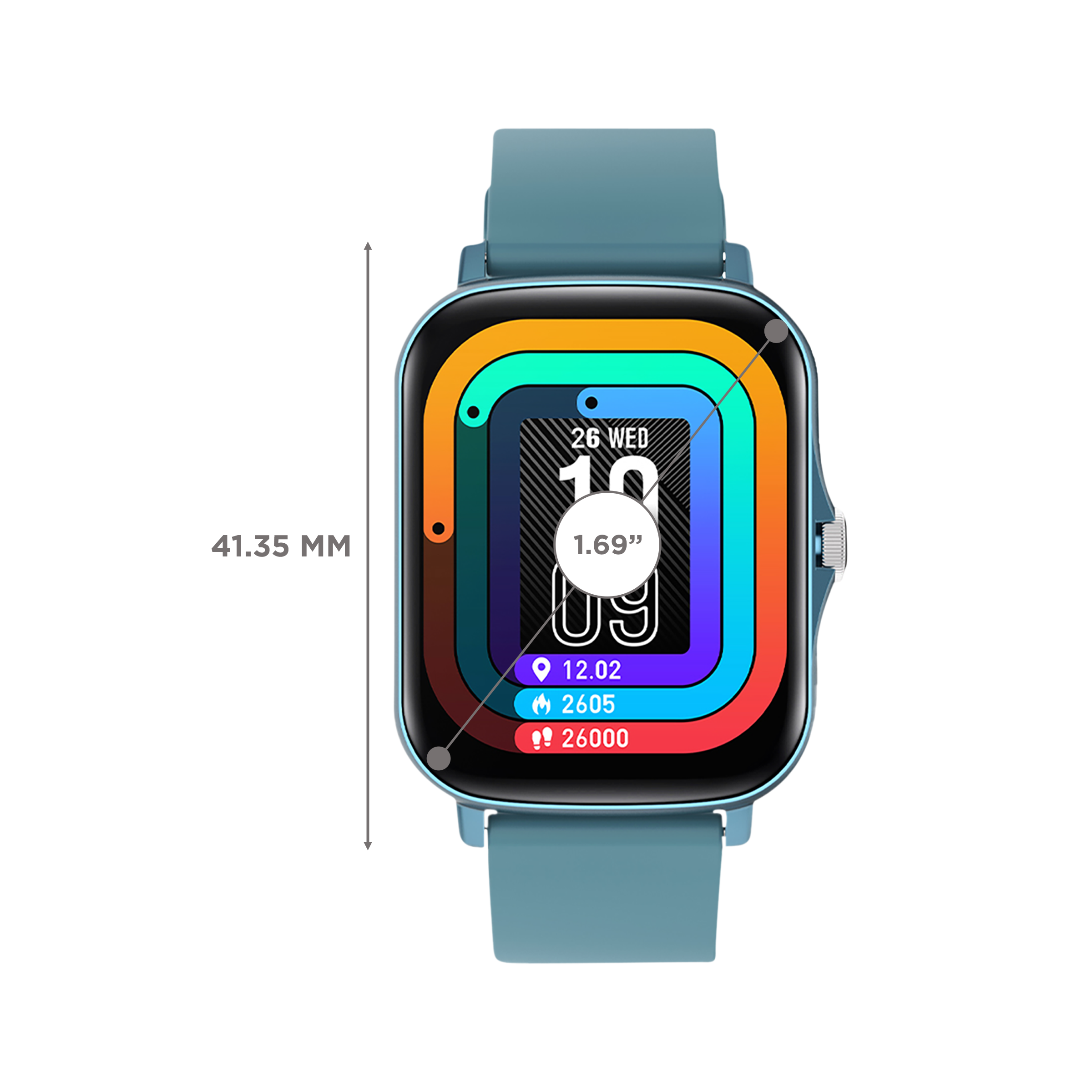 FIRE-BOLTT Beast Smartwatch with Fitness & Health Tracking (42.9mm HD Display, IP67 Water Resistant, Blue) FIRE-BOLTT Beast Smartwatch with Fitness & Health Tracking (42.9mm HD Display, IP67 Water Resistant, Blue)_3