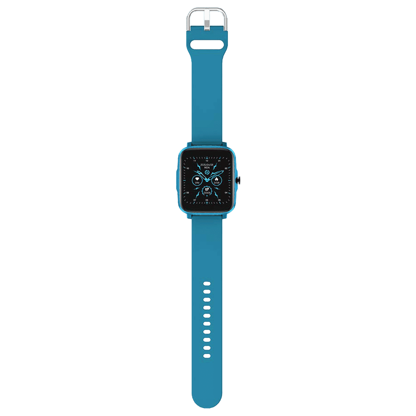 STYX Neo Smartwatch with Health Monitoring (39.4mm IPS Color Display, IP68 Water Resistant, Electric Blue Strap)_10