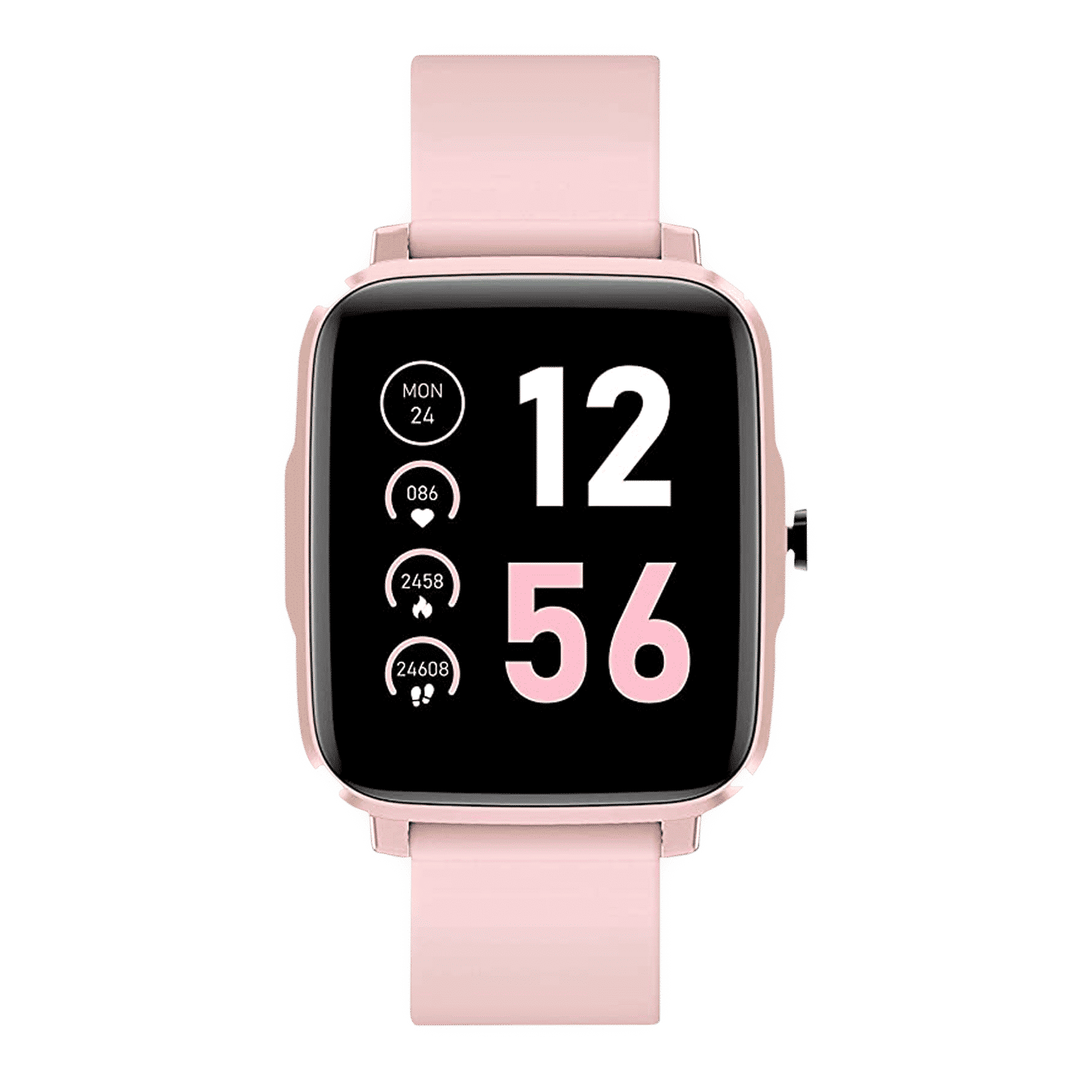 STYX Neo Smartwatch with Health Monitoring (39.4mm IPS Color Display, IP68 Water Resistant, Mystic Rose Strap)_1