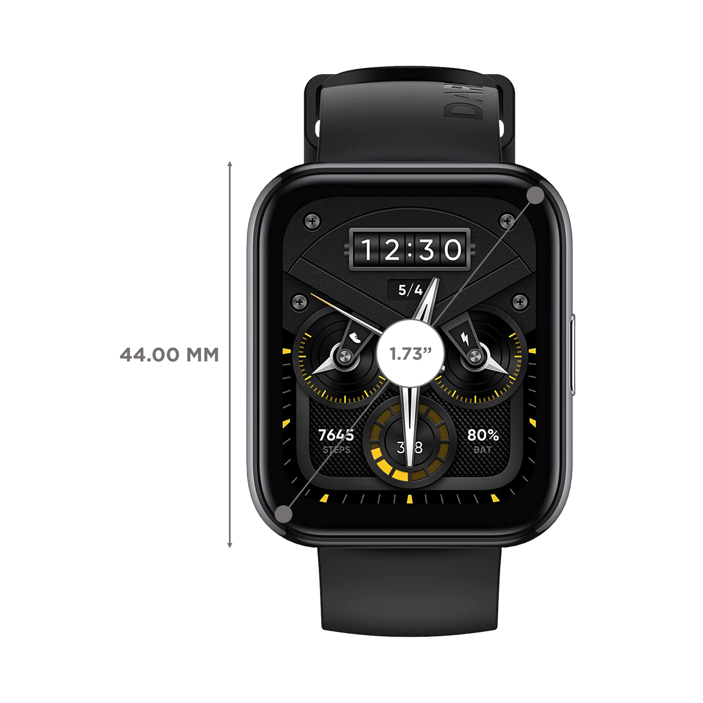 realme Watch 2 Pro Smartwatch with Activity Tracker (44mm LCD Display, IP68 Water Resistant, Neo Grey)_3