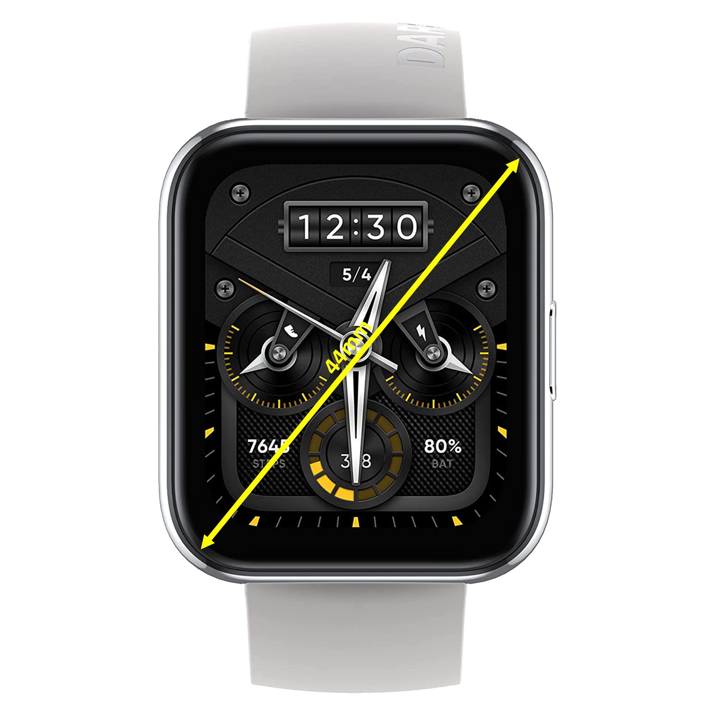 realme Watch 2 Pro Smartwatch with Activity Tracker (44mm LCD Display, IP68 Water Resistant, Metallic Silver) realme Watch 2 Pro Smartwatch with Activity Tracker (44mm LCD Display, IP68 Water Resistant, Metallic Silver)_5