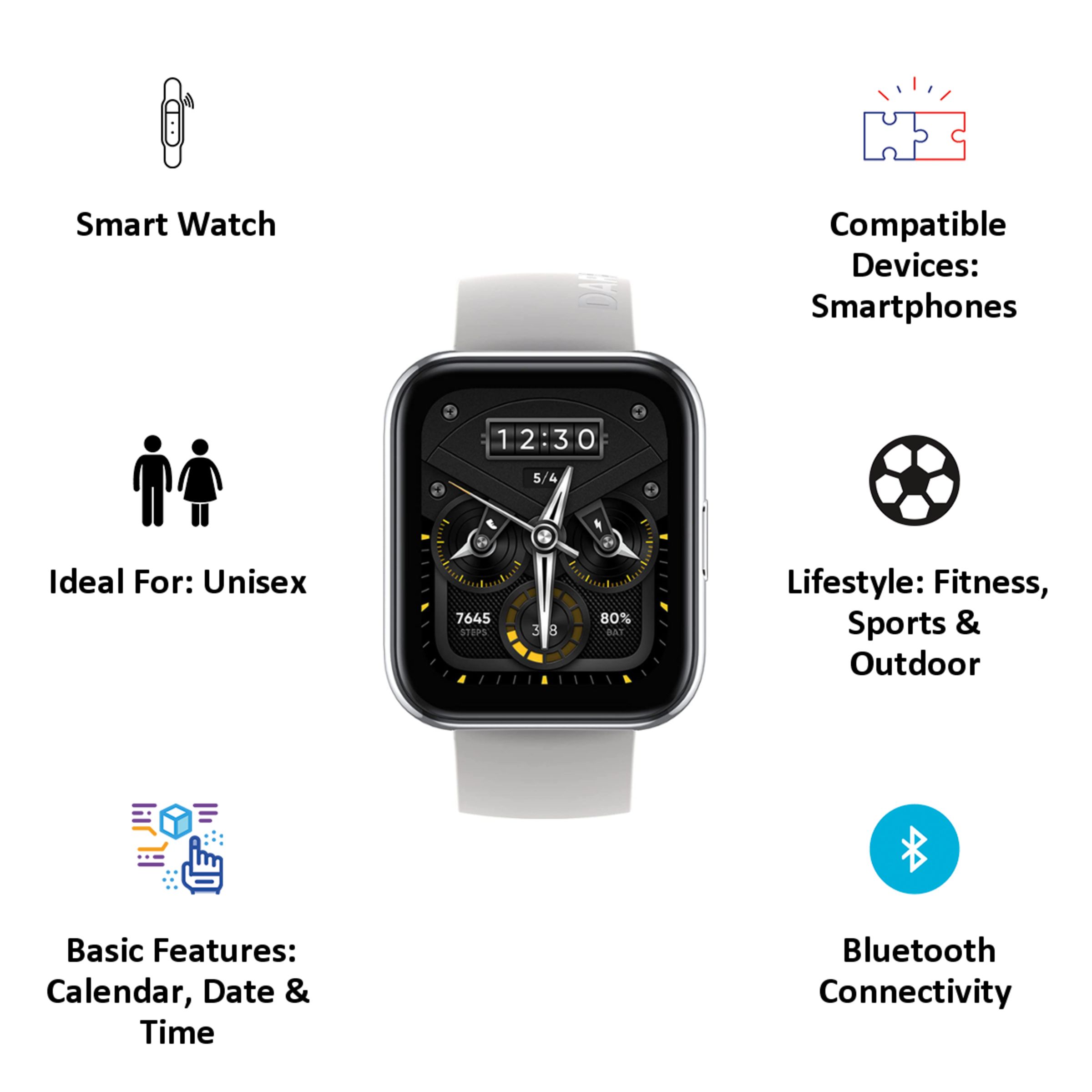 realme Watch 2 Pro Smartwatch with Activity Tracker (44mm LCD Display, IP68 Water Resistant, Metallic Silver) realme Watch 2 Pro Smartwatch with Activity Tracker (44mm LCD Display, IP68 Water Resistant, Metallic Silver)_6