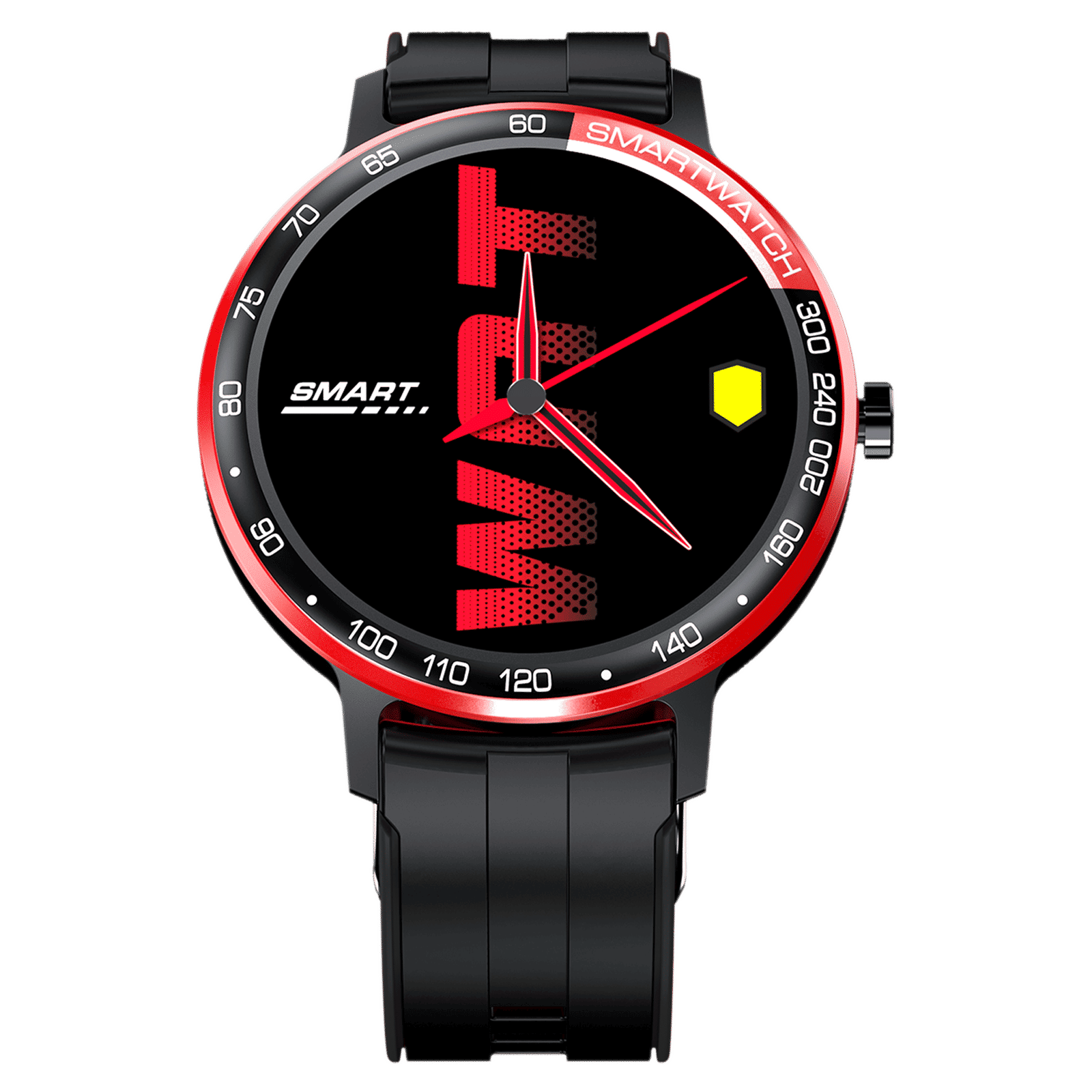 in base Urban Play Smartwatch with Bluetooth Calling (33.02mm IPS LCD Display, IP68 Water Resistant, Black Strap)_9