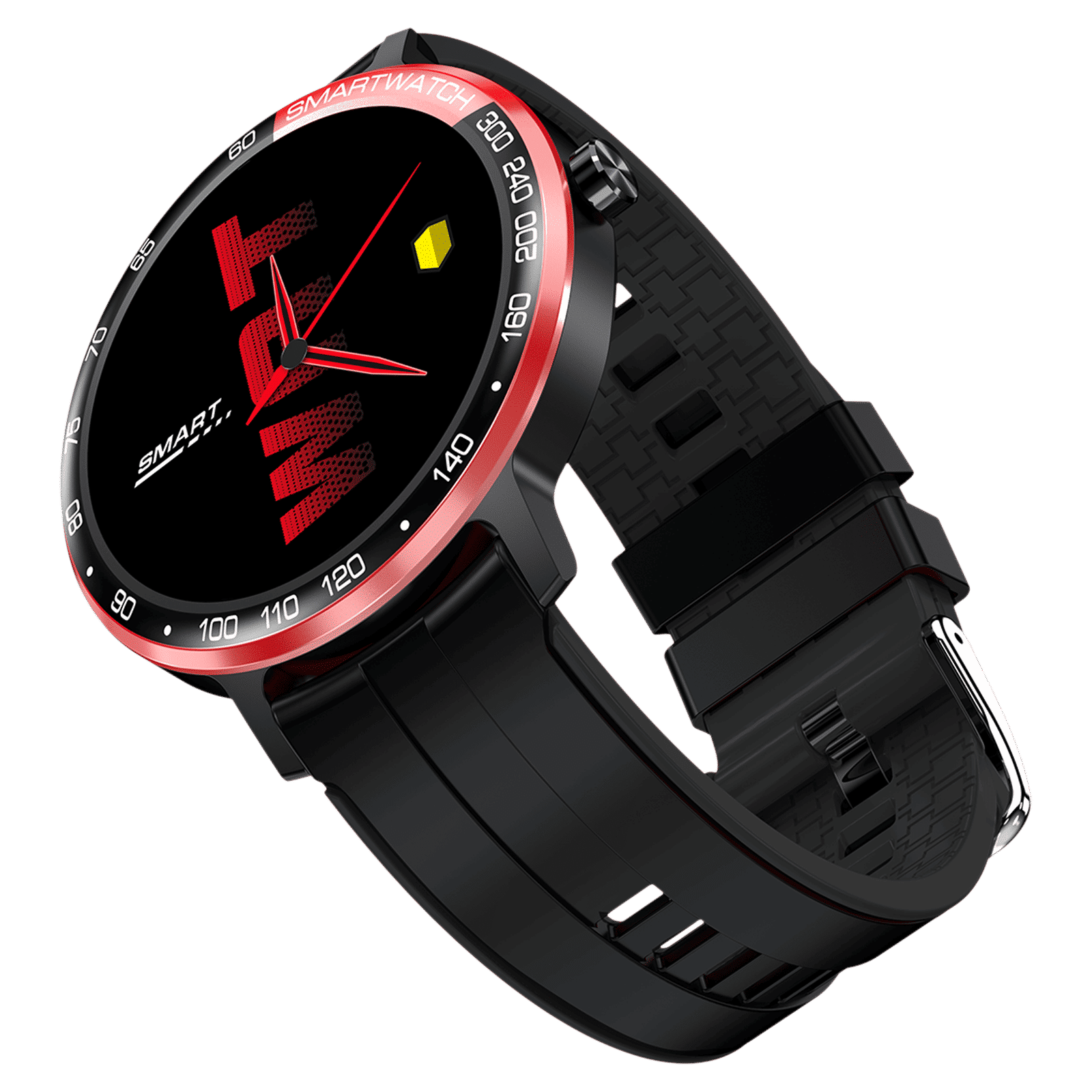 in base Urban Play Smartwatch with Bluetooth Calling (33.02mm IPS LCD Display, IP68 Water Resistant, Black Strap)_4