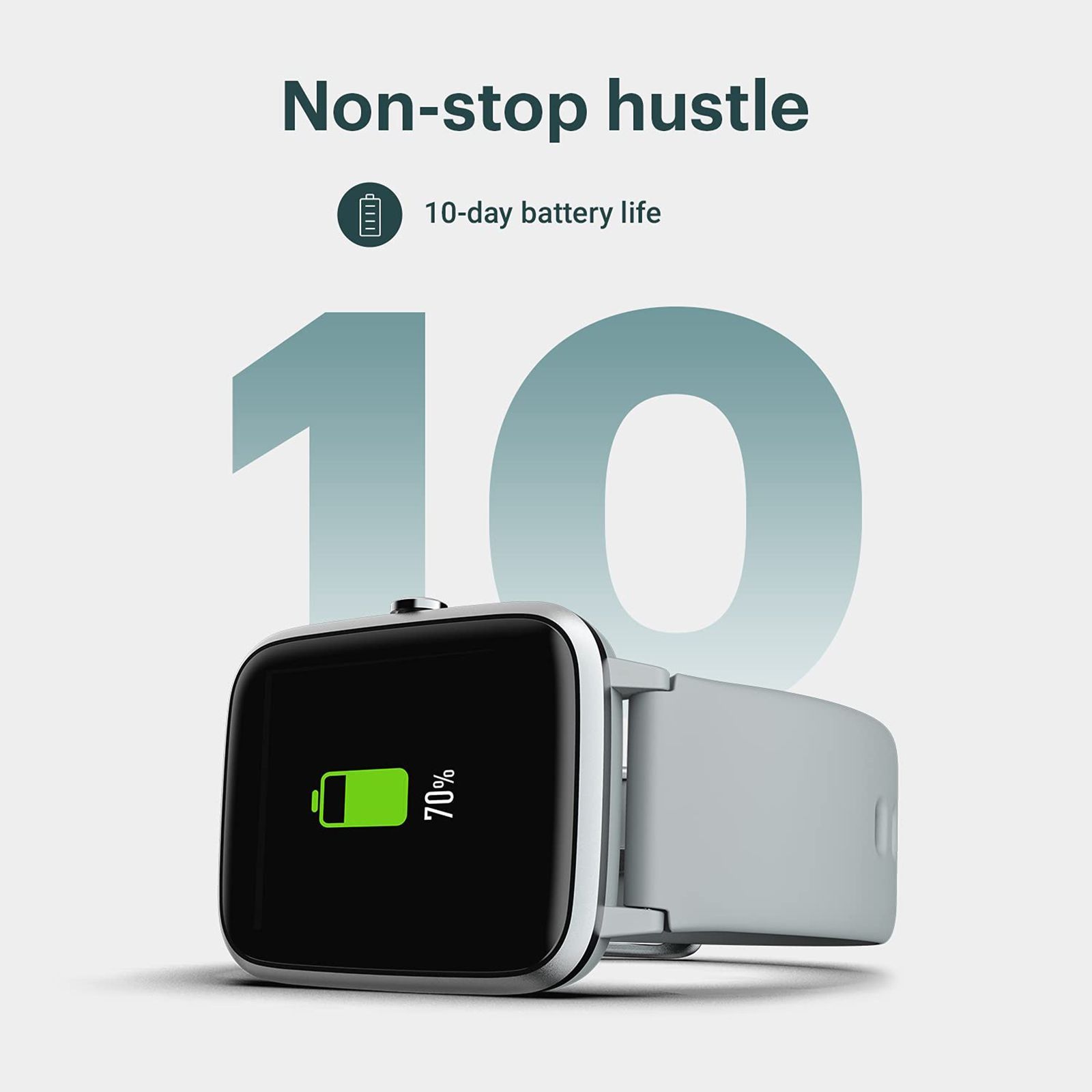 noise ColorFit Pro 2 Smartwatch with Activity Tracker (33mm LCD Display, IP68 Waterproof, Mist Grey Strap)_9