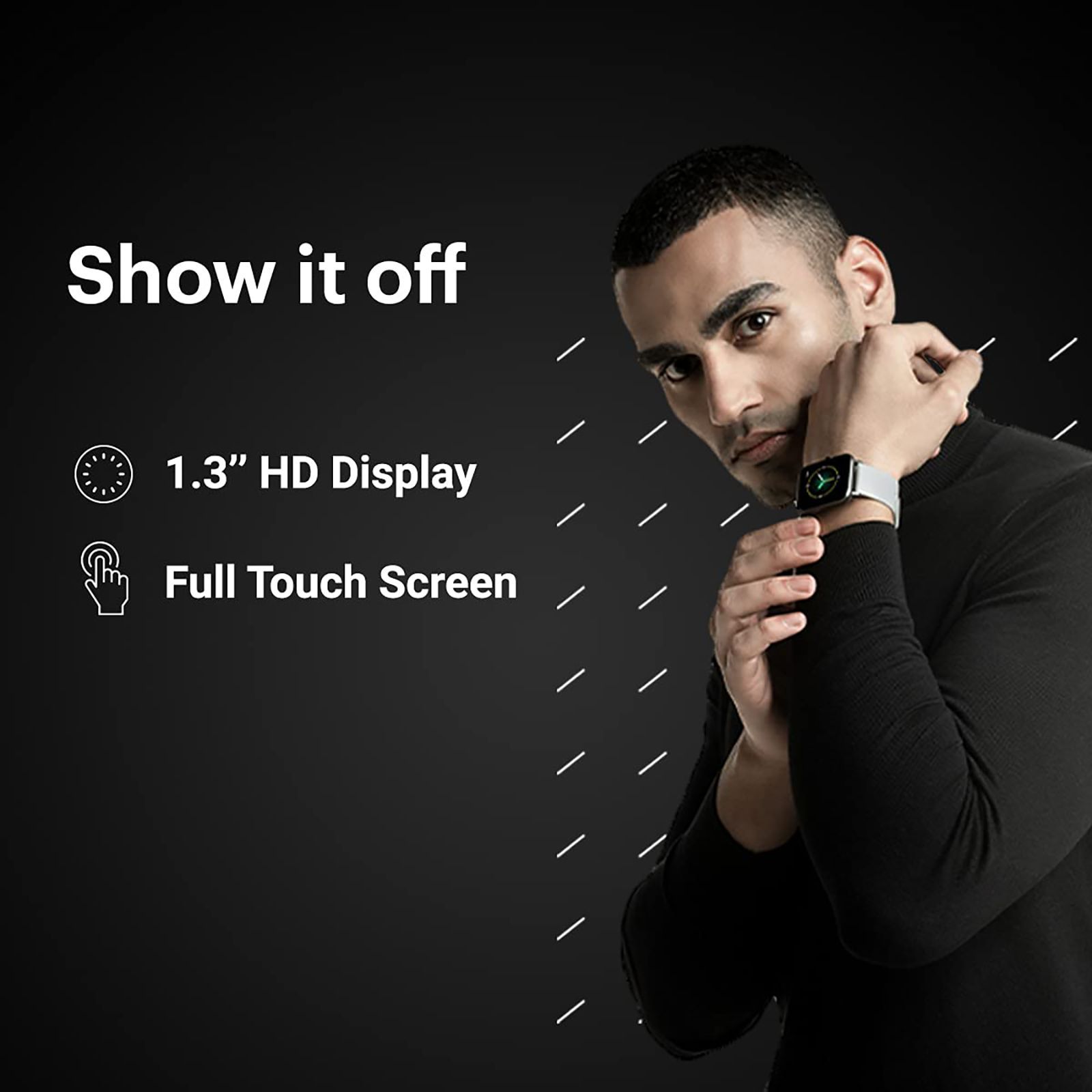 noise ColorFit Pro 2 Smartwatch with Activity Tracker (33mm LCD Display, IP68 Waterproof, Teal Green Strap)_9