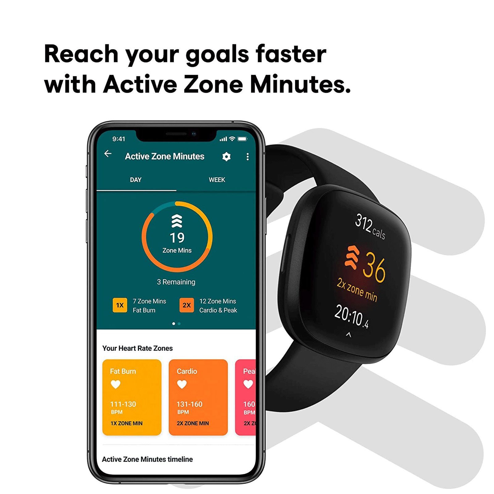 fitbit Versa 3 Smartwatch with Bluetooth Calling (40.4mm AMOLED Display, 50 Meter Water Resistant, Black Strap)_10