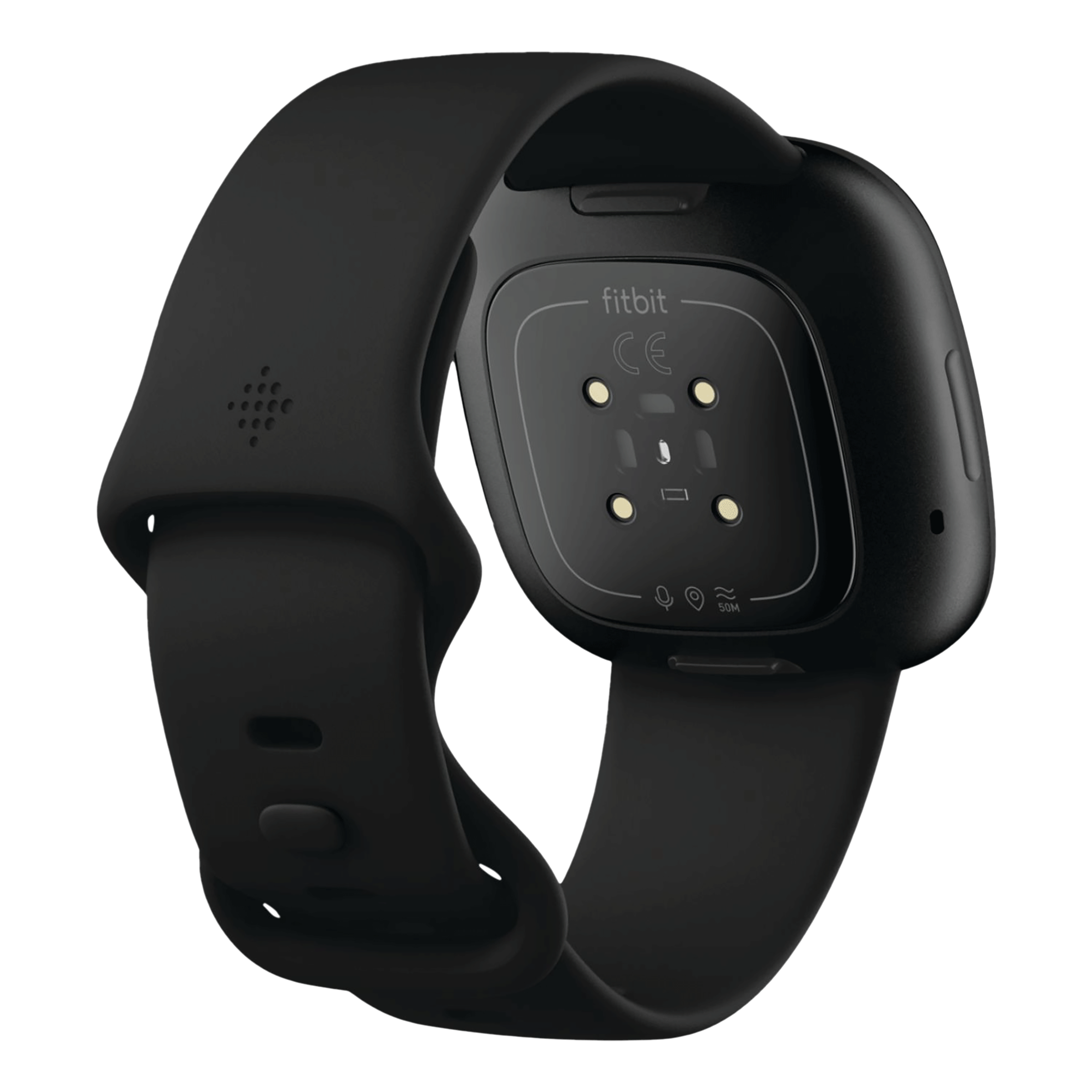 fitbit Versa 3 Smartwatch with Bluetooth Calling (40.4mm AMOLED Display, 50 Meter Water Resistant, Black Strap)_6