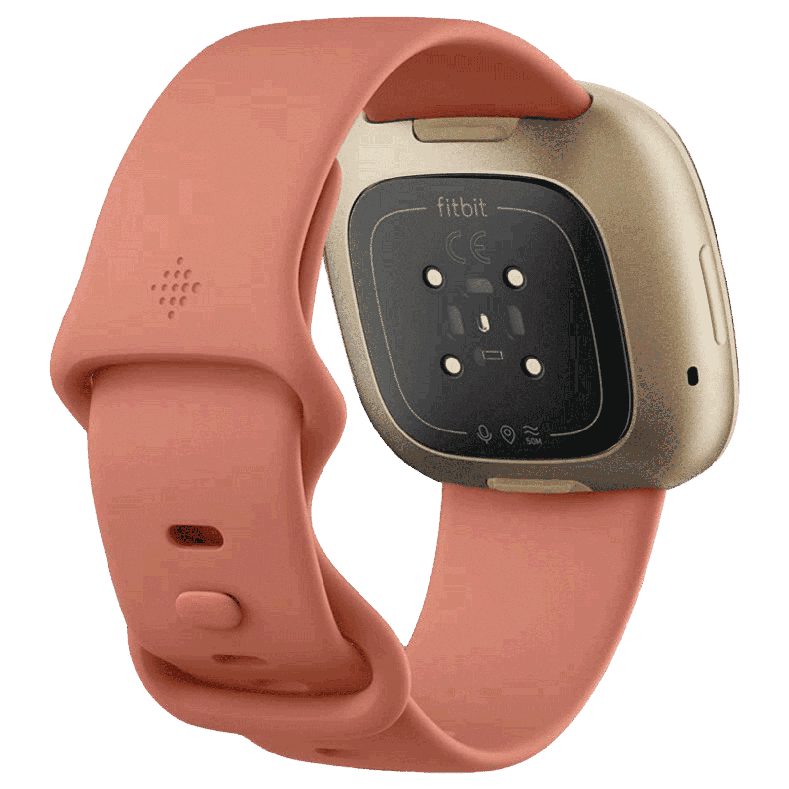 fitbit Versa 3 Smartwatch with Bluetooth Calling (40mm AMOLED Display, 50 Meter Water Resistant, Pink Clay Strap)_6