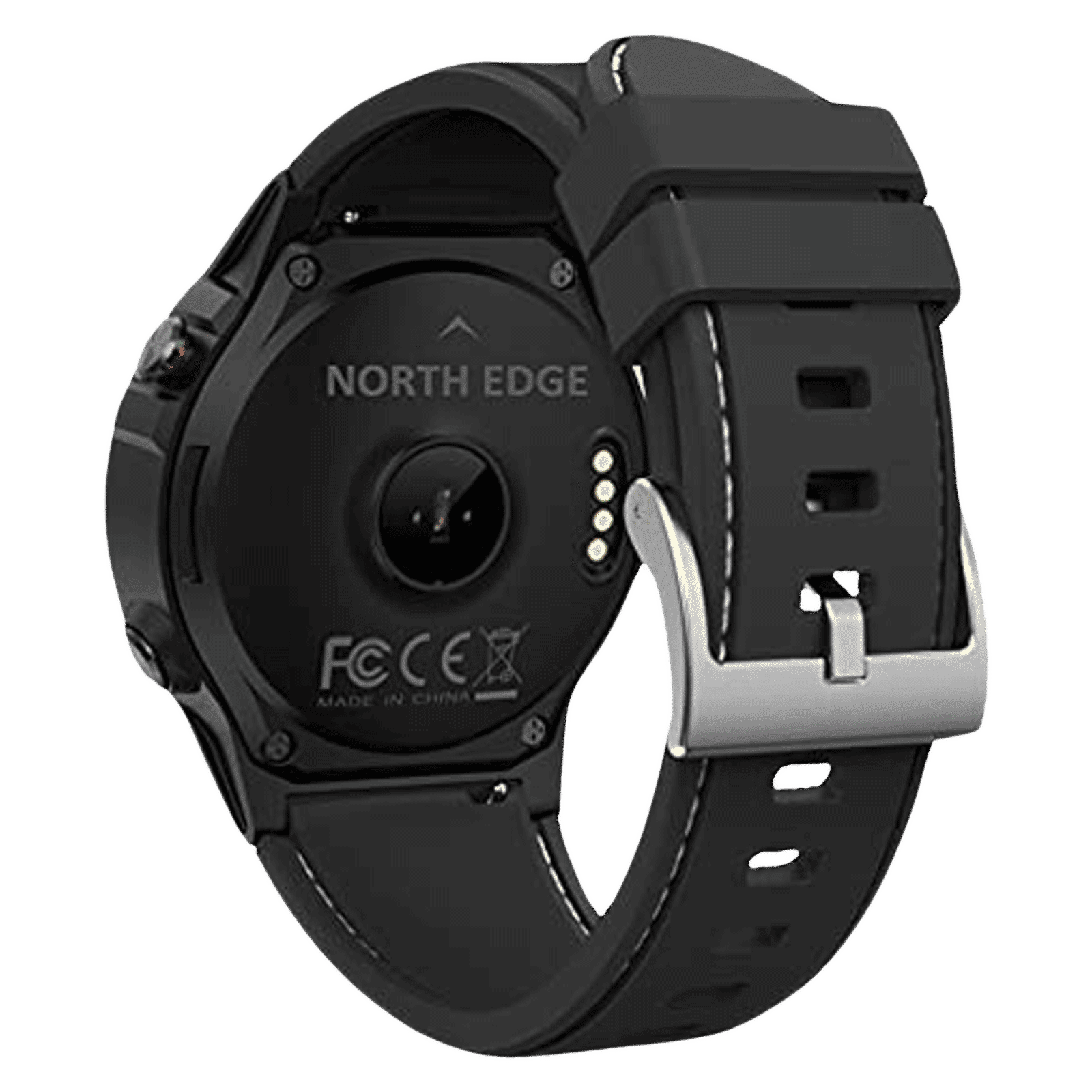 eOnz North Edge X-Trek 3 Smartwatch with Activity Tracker (33.02mm IPS Display, IP67 Waterproof, Black Strap)_4